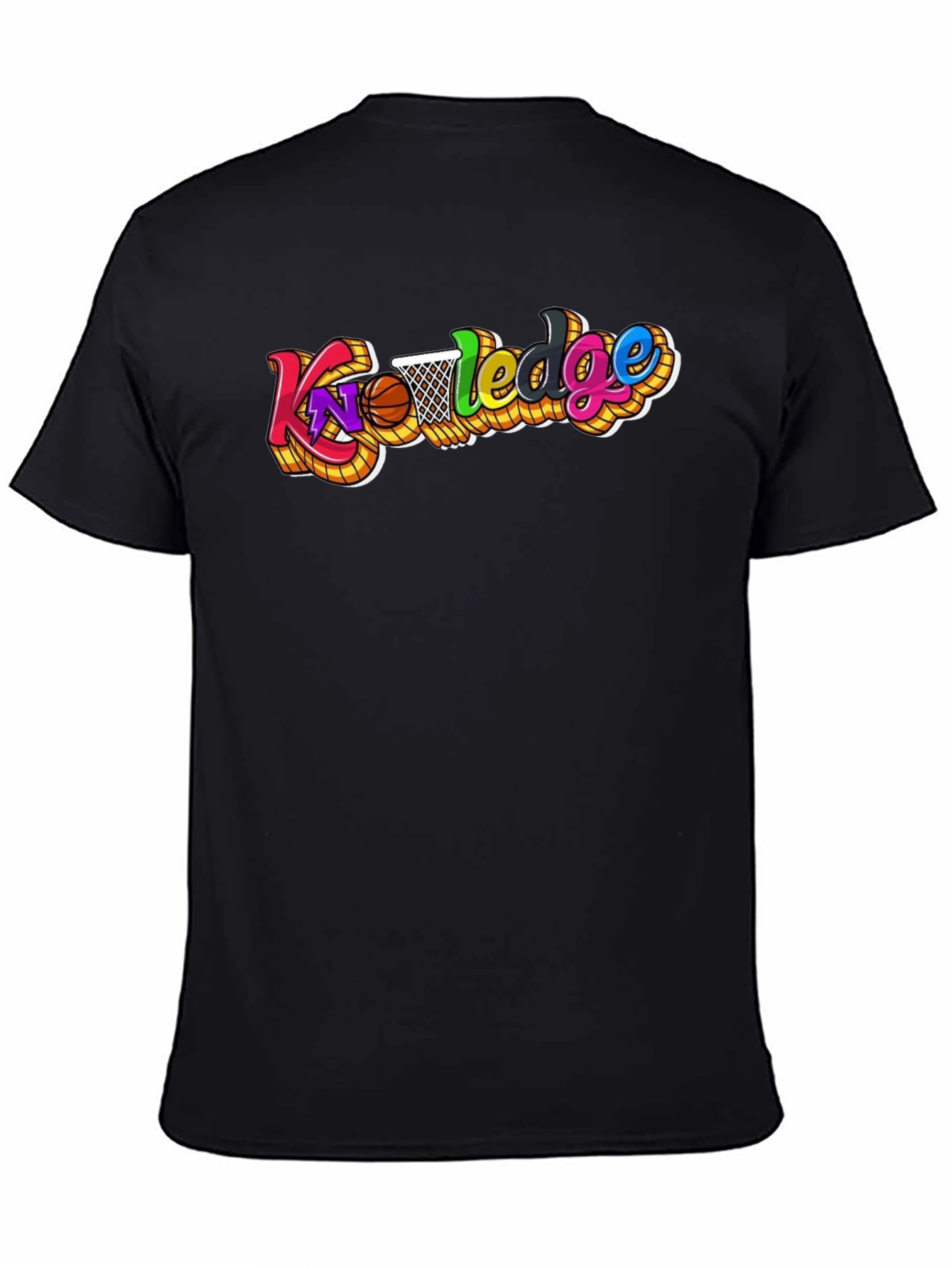 Knowledge Basketball Graphic T-Shirt
