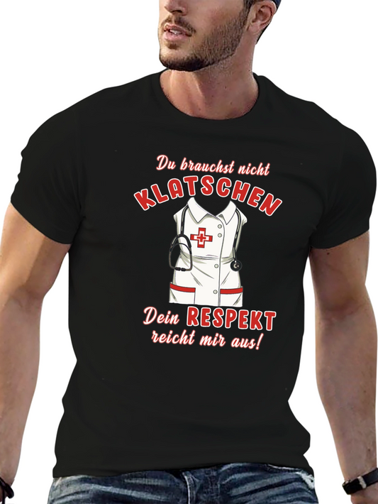 Nurse Respect Graphic T-Shirt