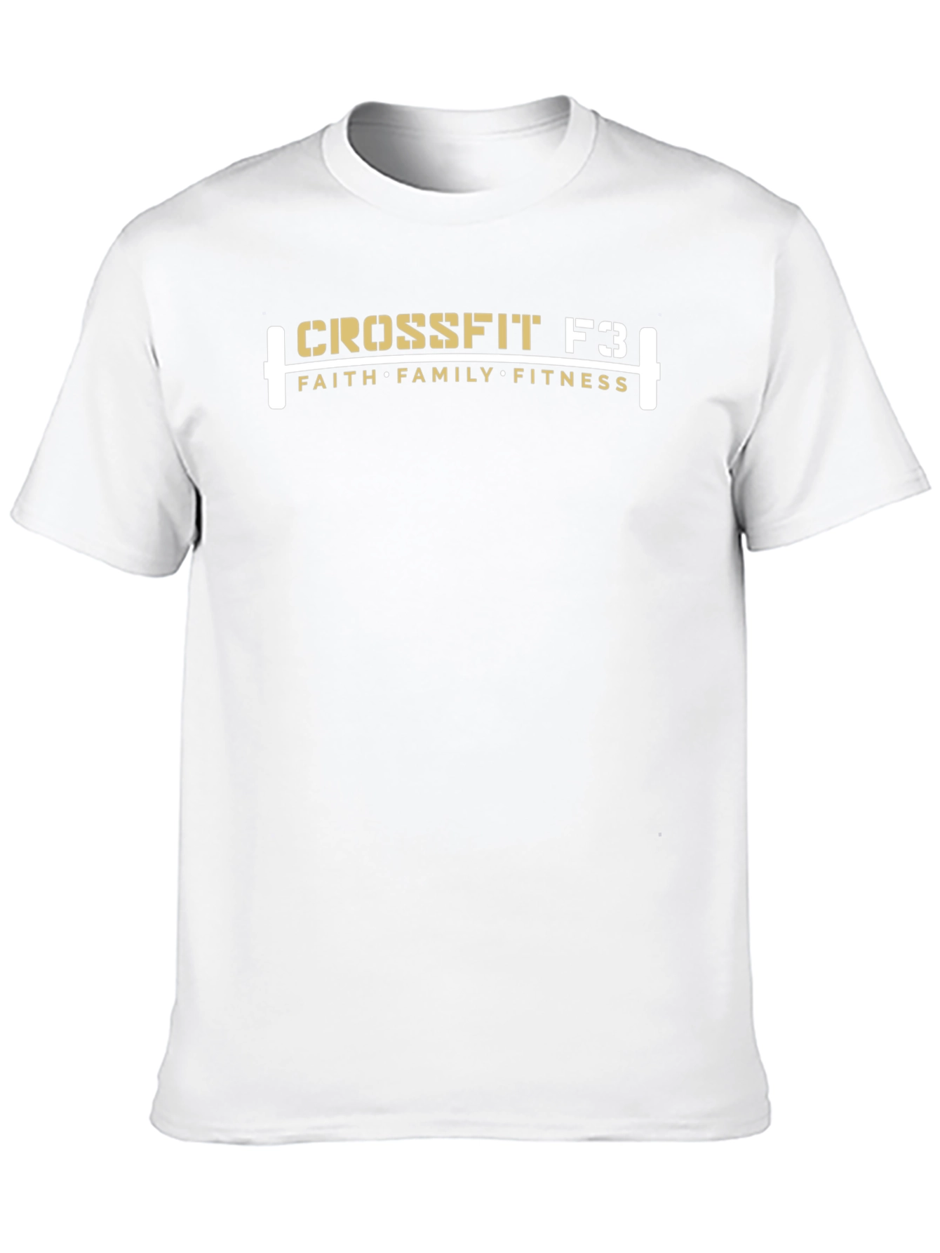 Crossfit F3 Faith Family Fitness Black T-Shirt