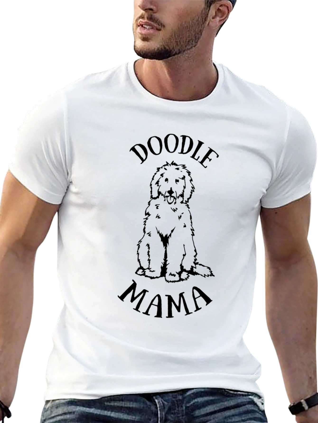 Doodle Mama T-Shirt - Cute Dog Lover Tee
