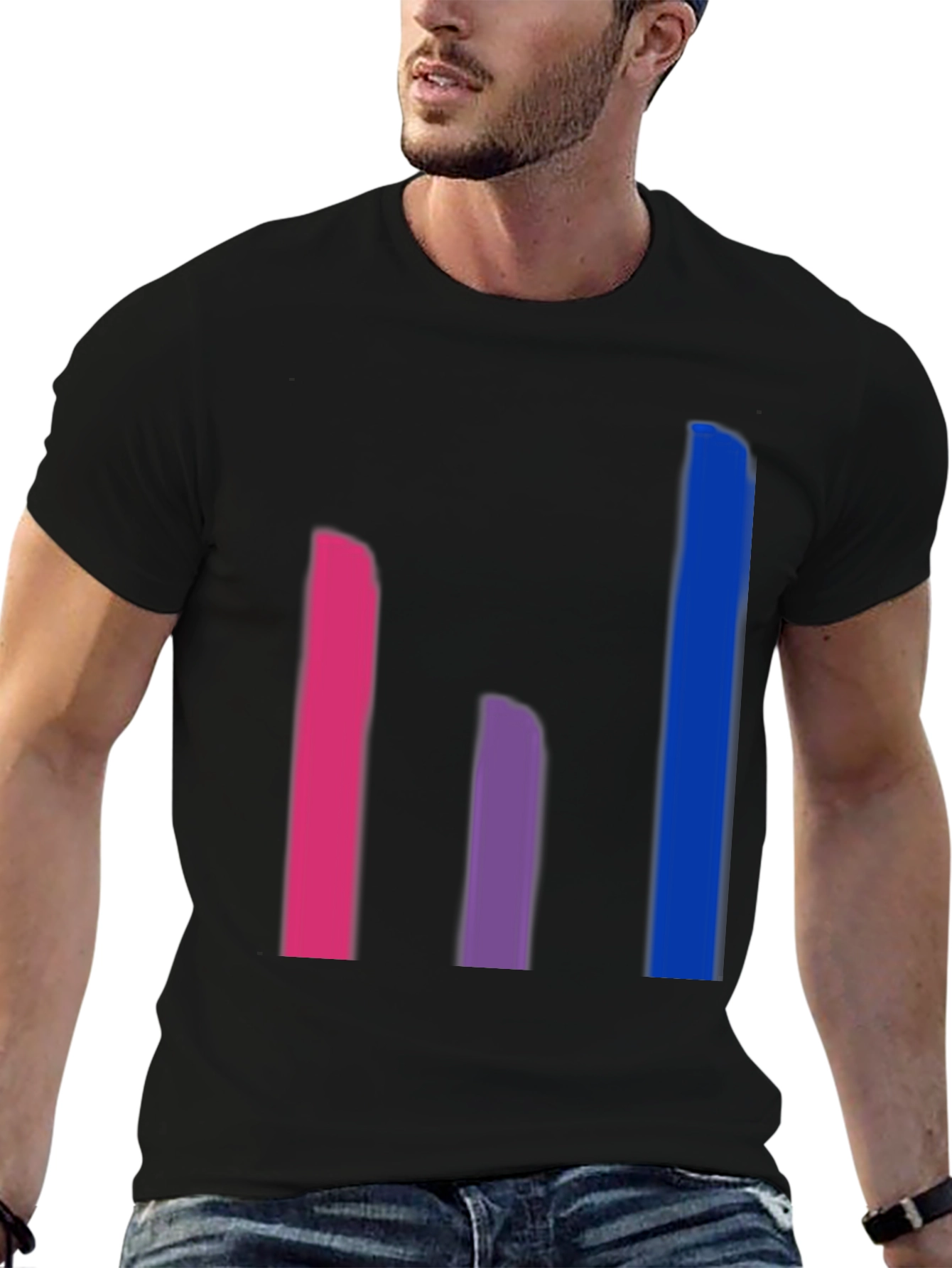 Bi Pride Flag T-Shirt - Bisexual Pride Tee