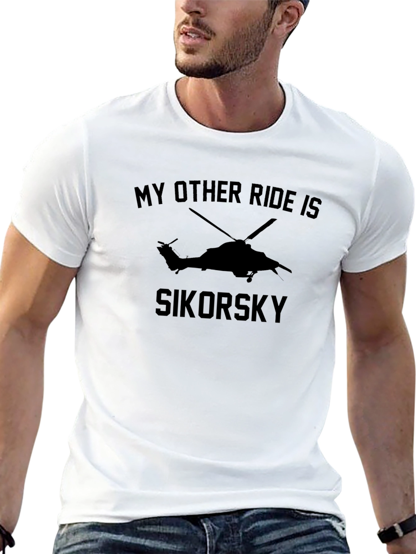 My Other Ride is a Sikorsky Helicopter T-Shirt