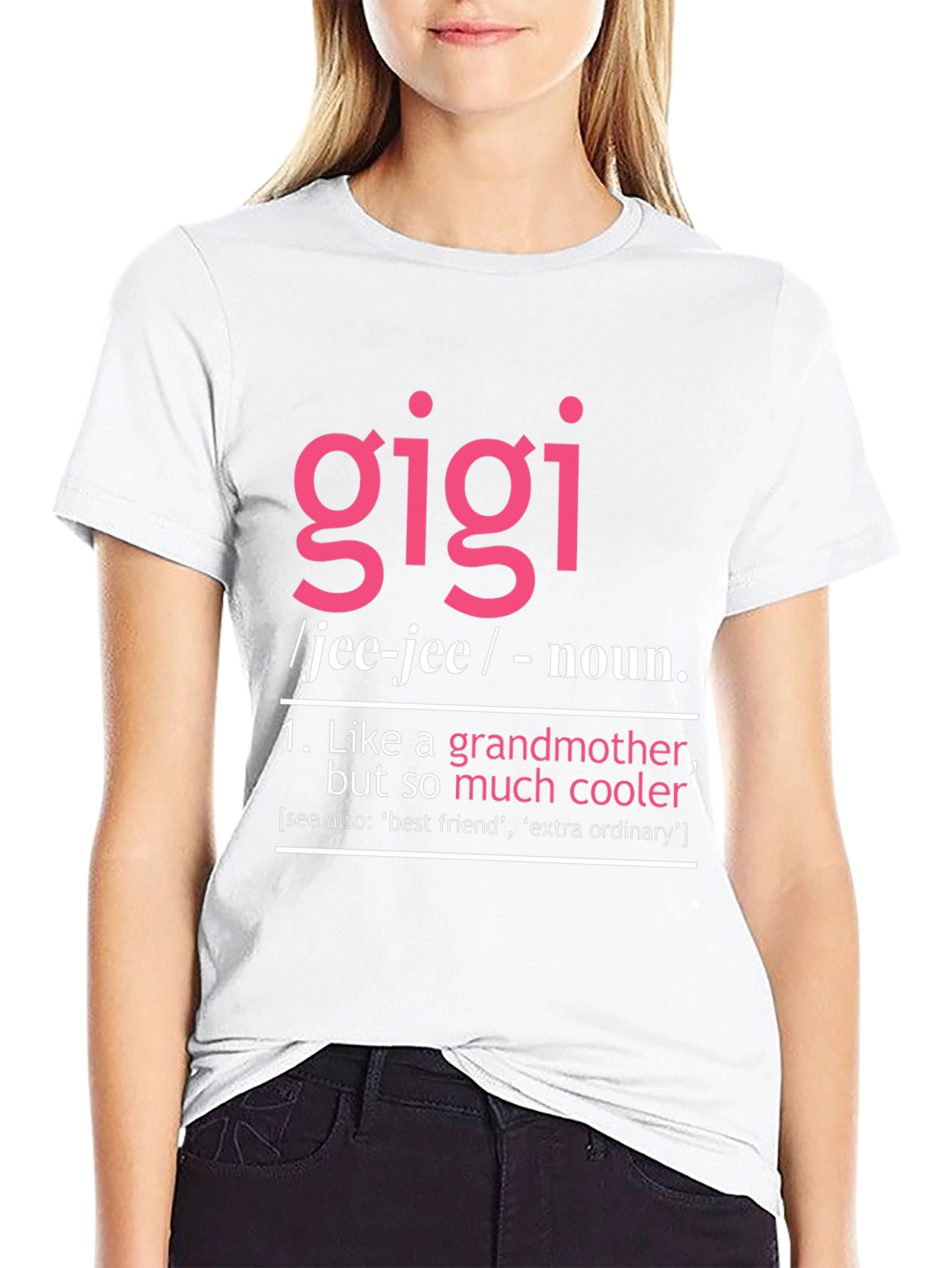 Gigi Definition T-Shirt - Cool Grandmother Tee