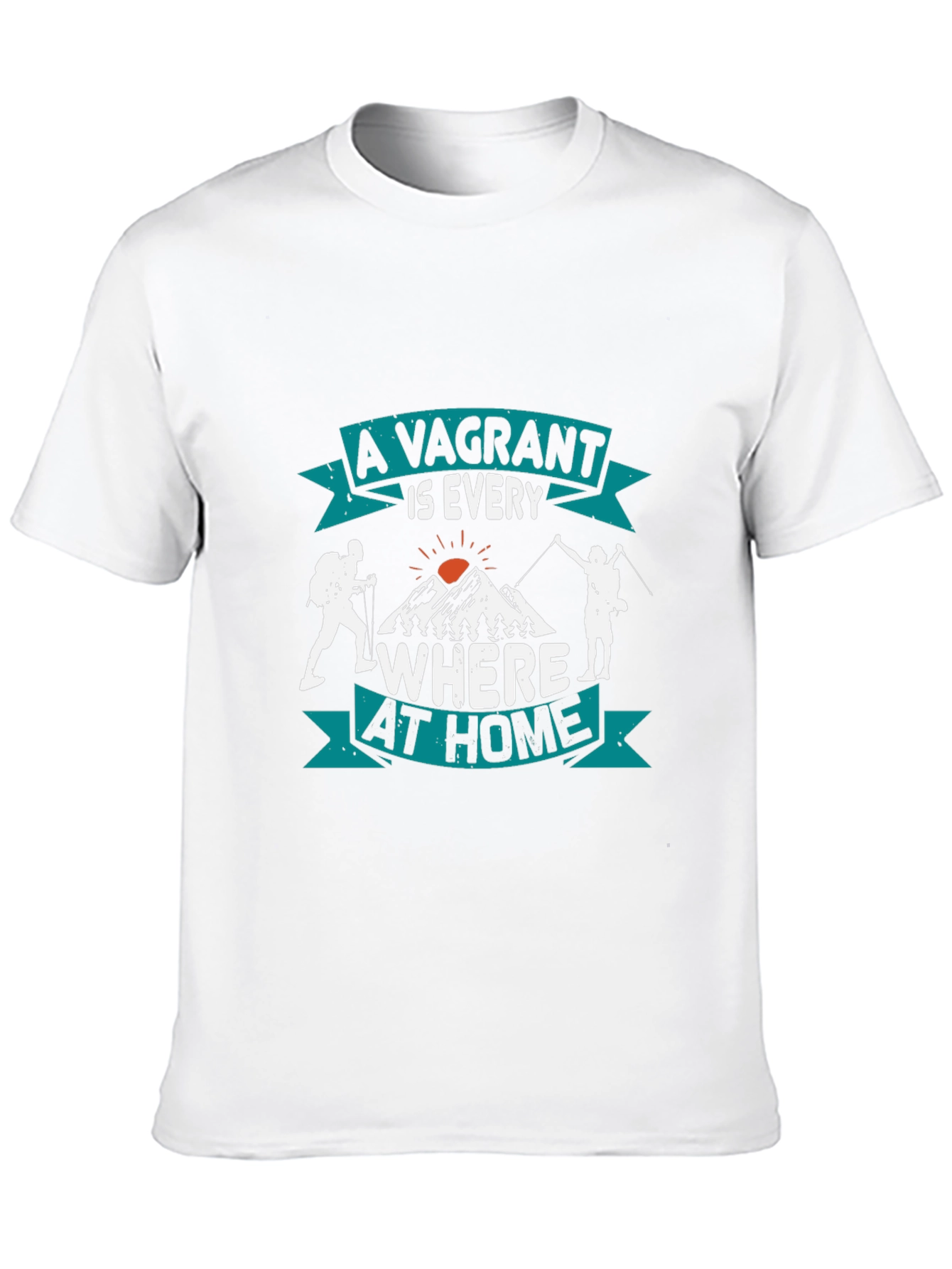 Vagrant Hiking Graphic Tee - Adventure Ready