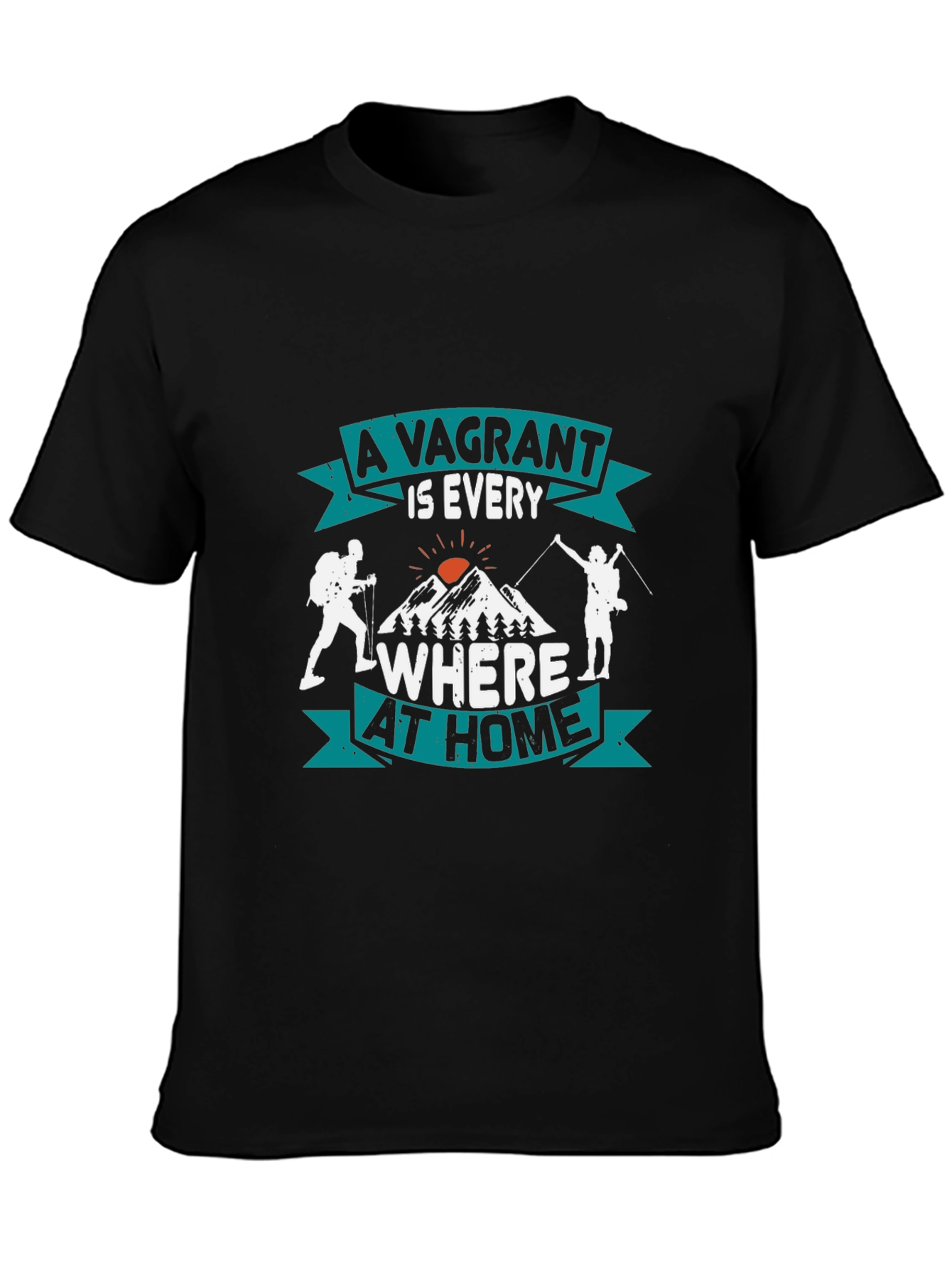 Vagrant Hiking Graphic Tee - Adventure Ready