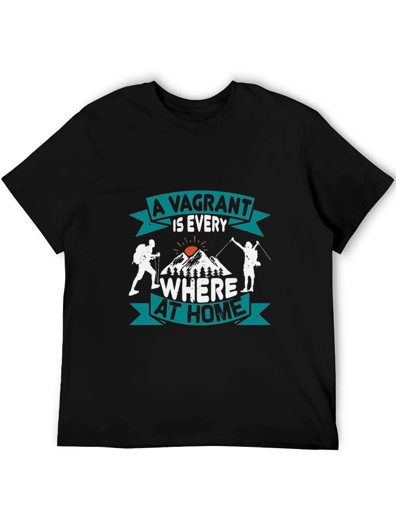 Vagrant Hiking Graphic Tee - Adventure Ready