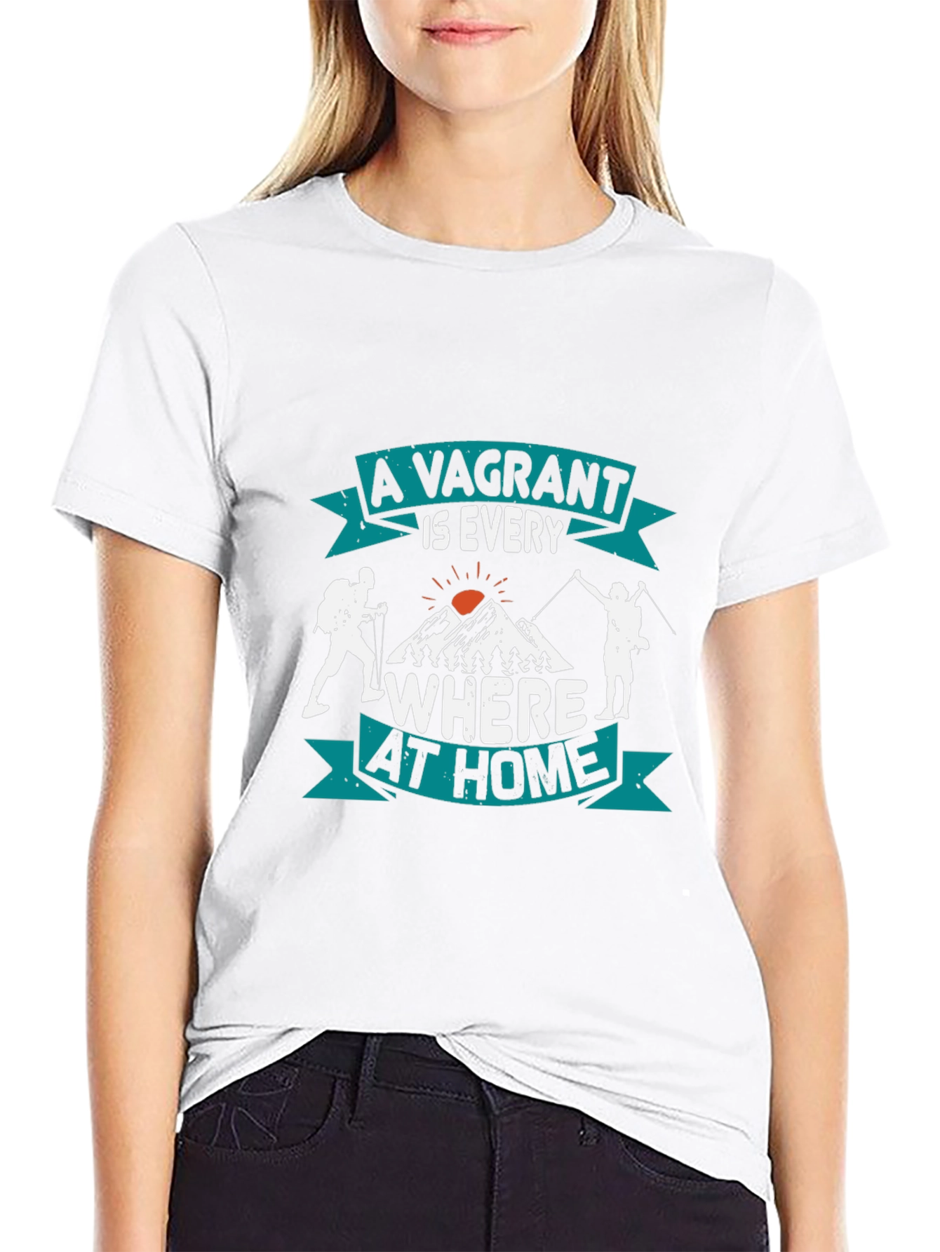 Vagrant Hiking Graphic Tee - Adventure Ready