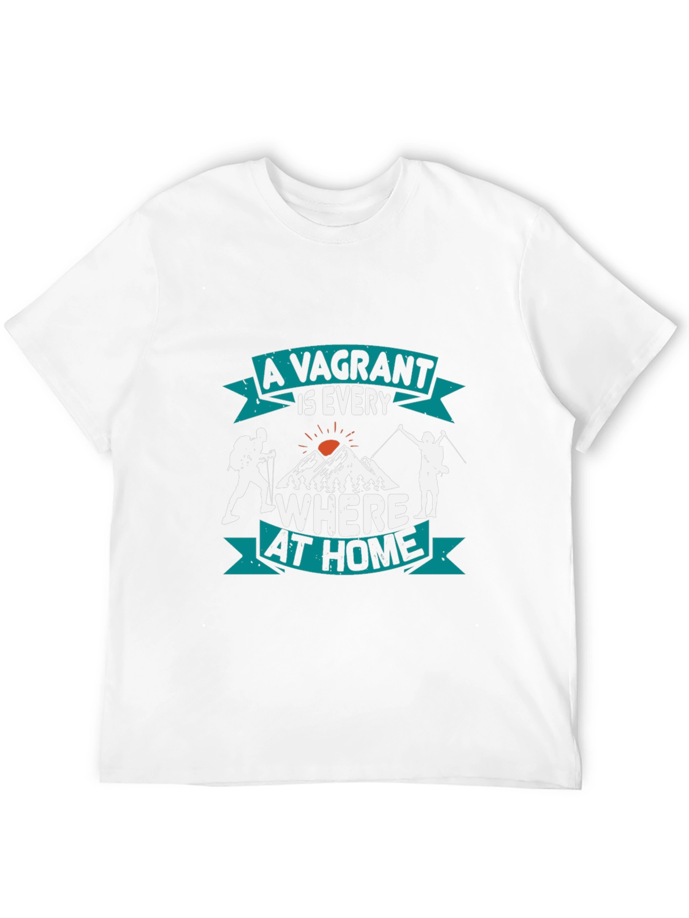 Vagrant Hiking Graphic Tee - Adventure Ready