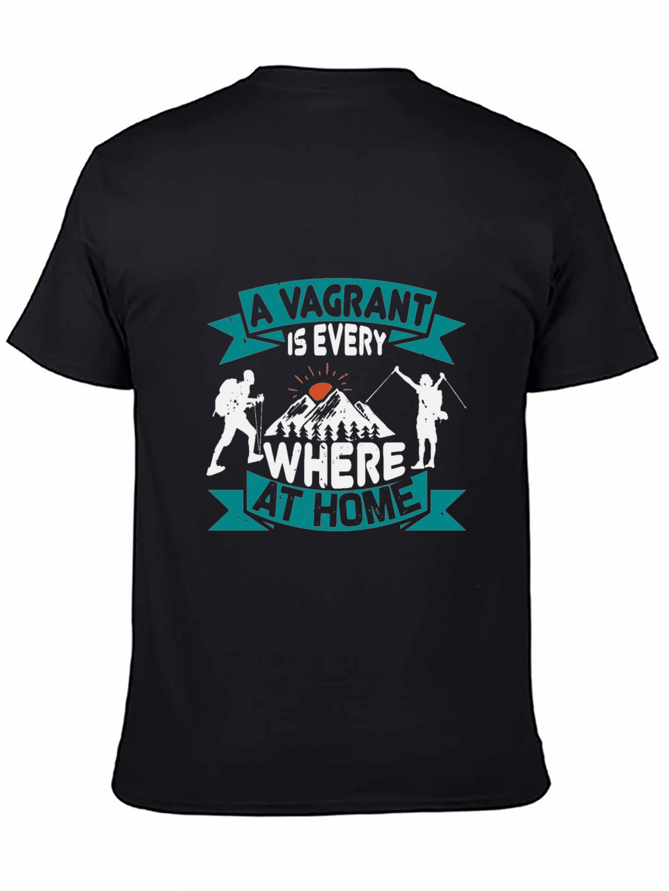 Vagrant Hiking Graphic Tee - Adventure Ready