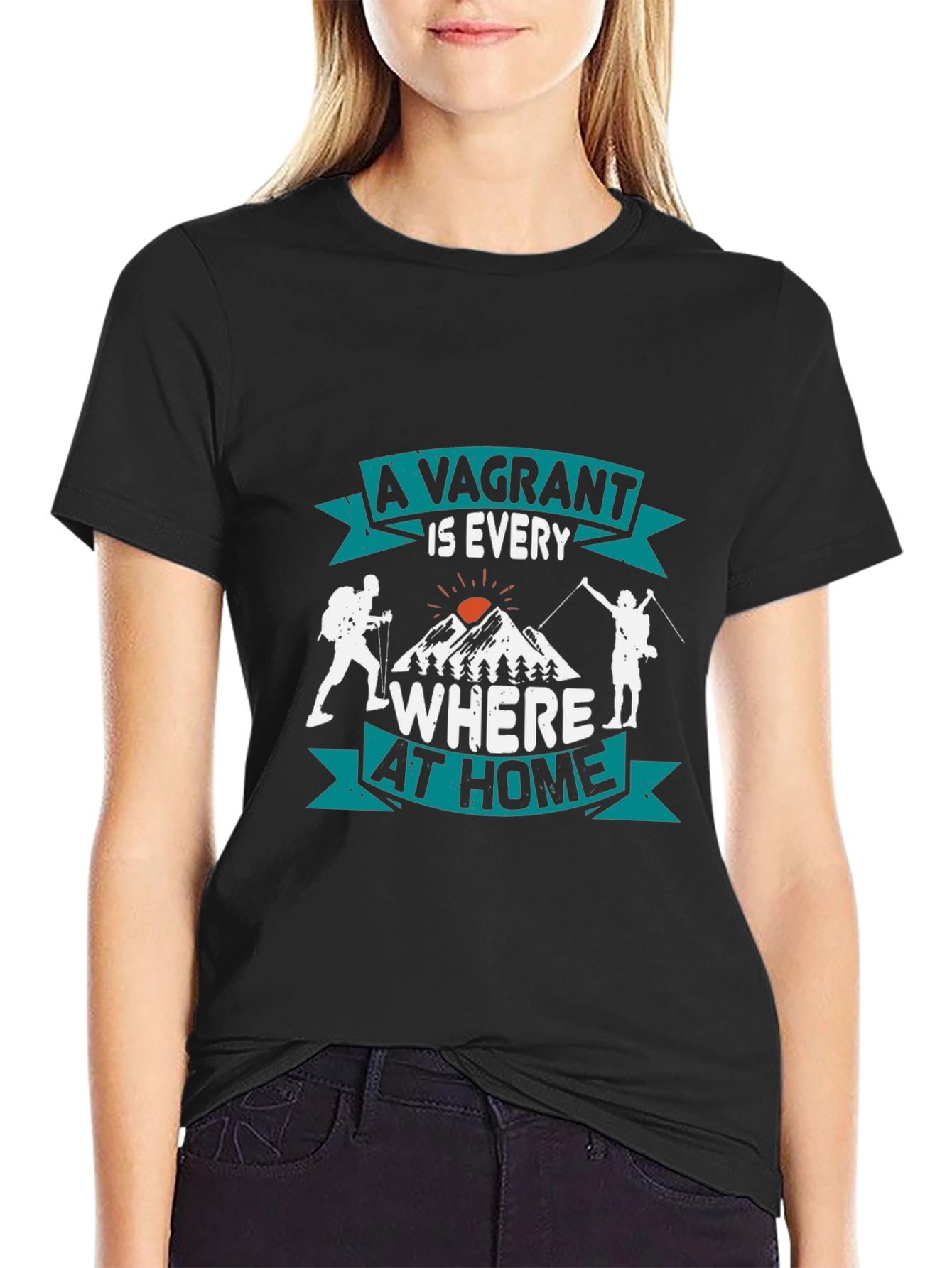 Vagrant Hiking Graphic Tee - Adventure Ready