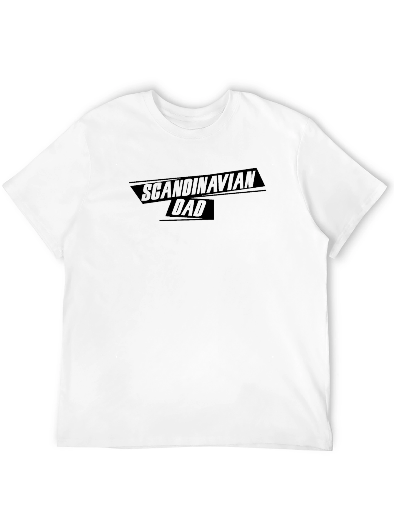 Scandinavian Dad Black T-Shirt