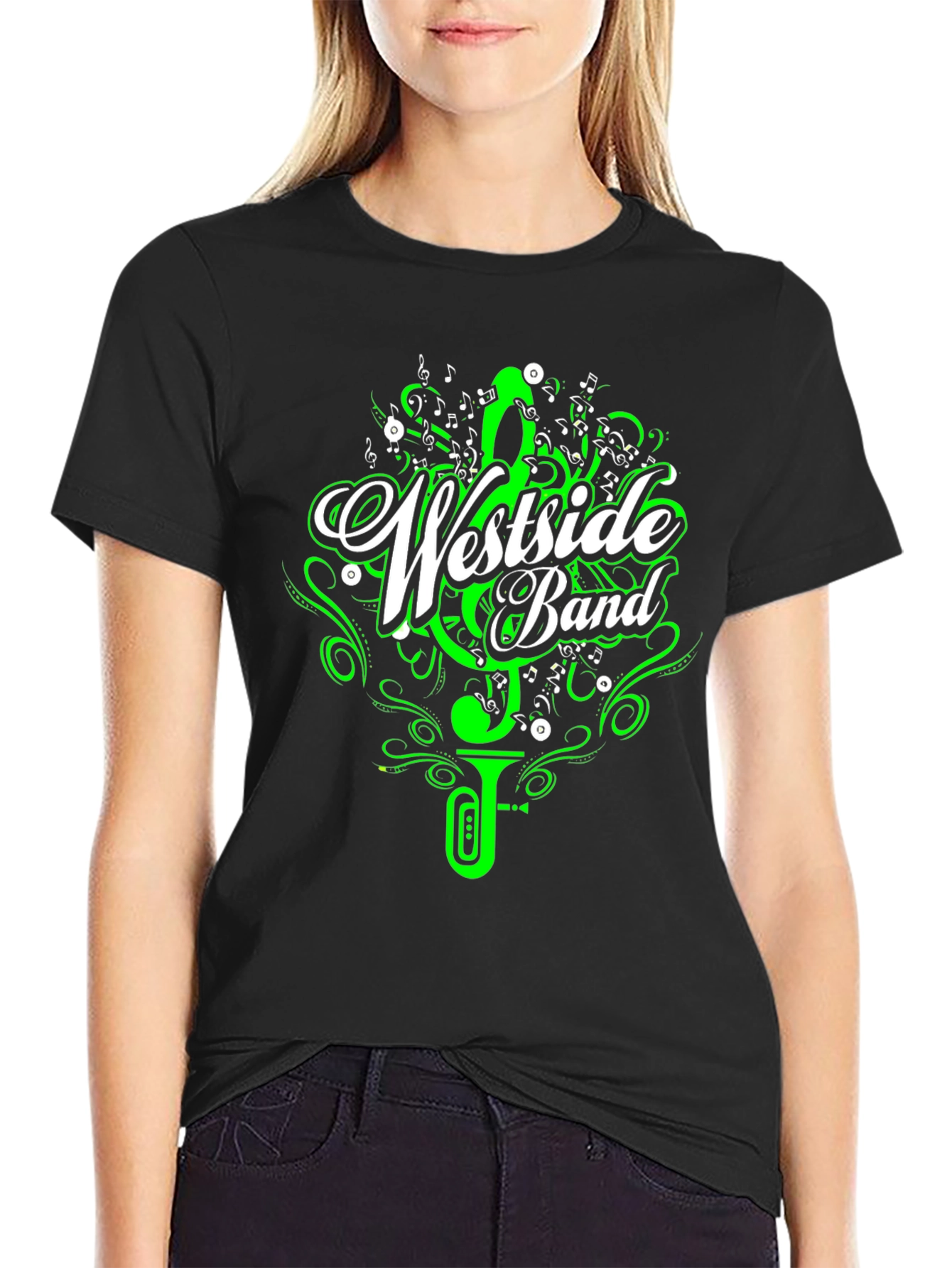Westside Band Graphic T-Shirt - Black