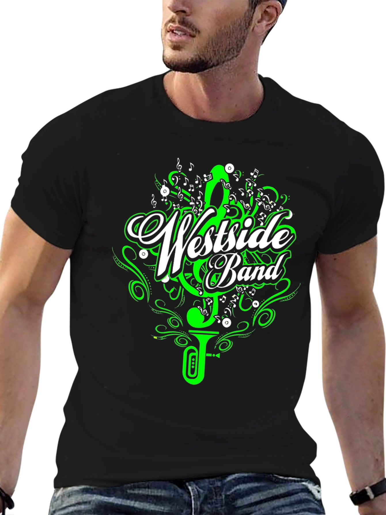 Westside Band Graphic T-Shirt - Black