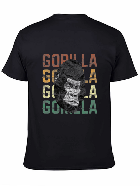 Vintage Gorilla Graphic T-Shirt - Cool Animal Tee