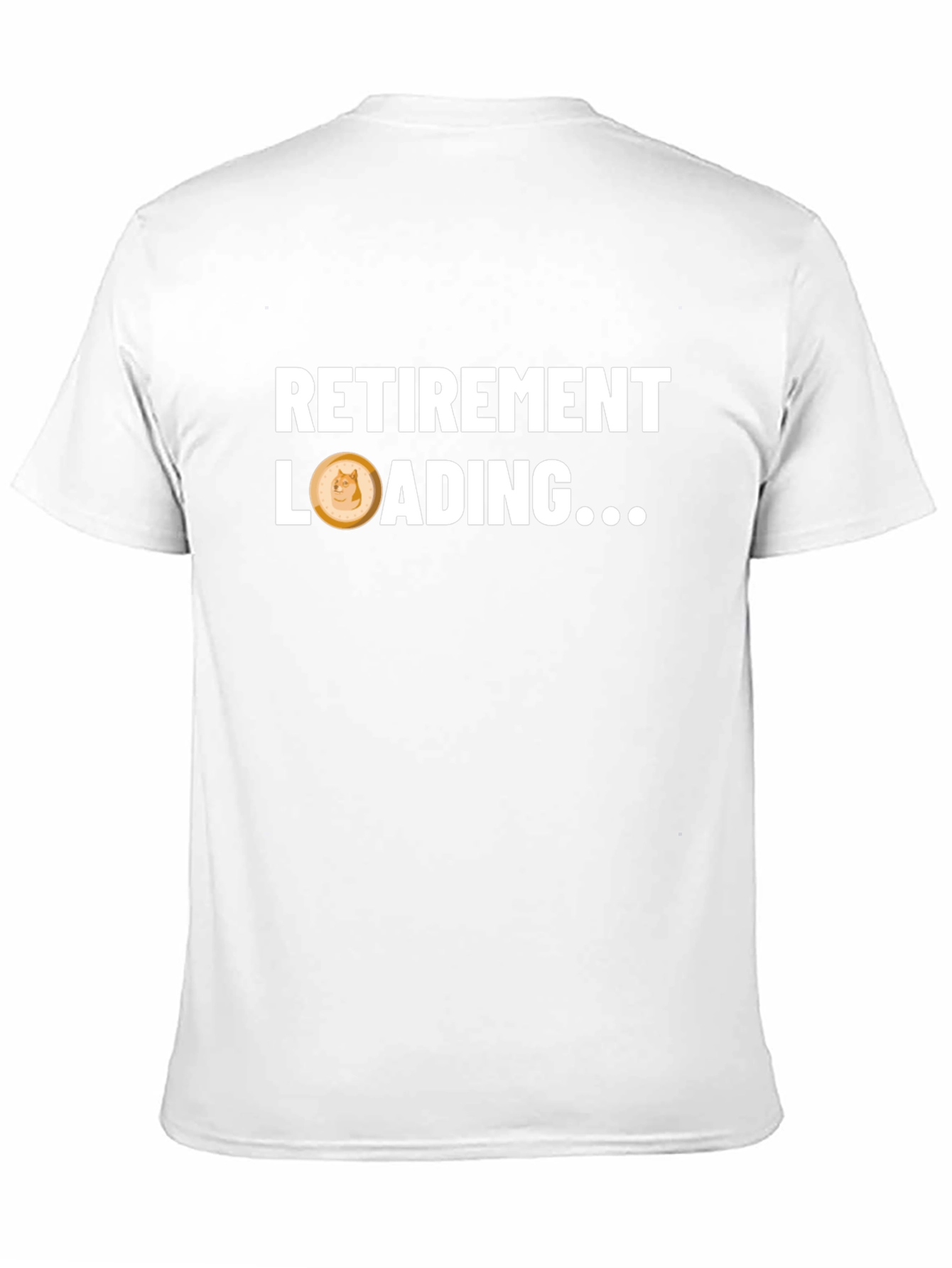 Dogecoin Retirement Loading T-Shirt – Crypto Graphic Tee