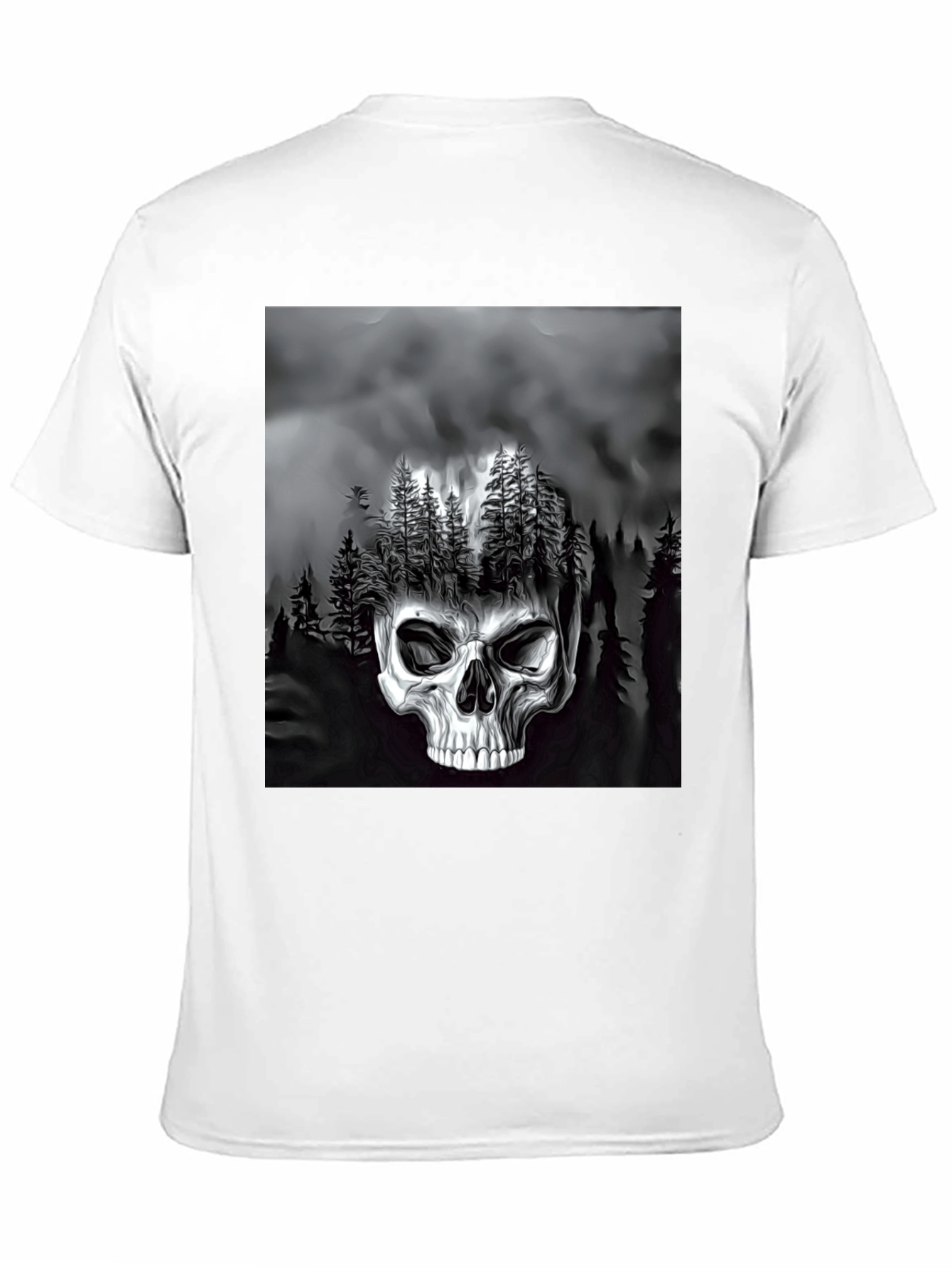 Skull Forest Graphic T-Shirt