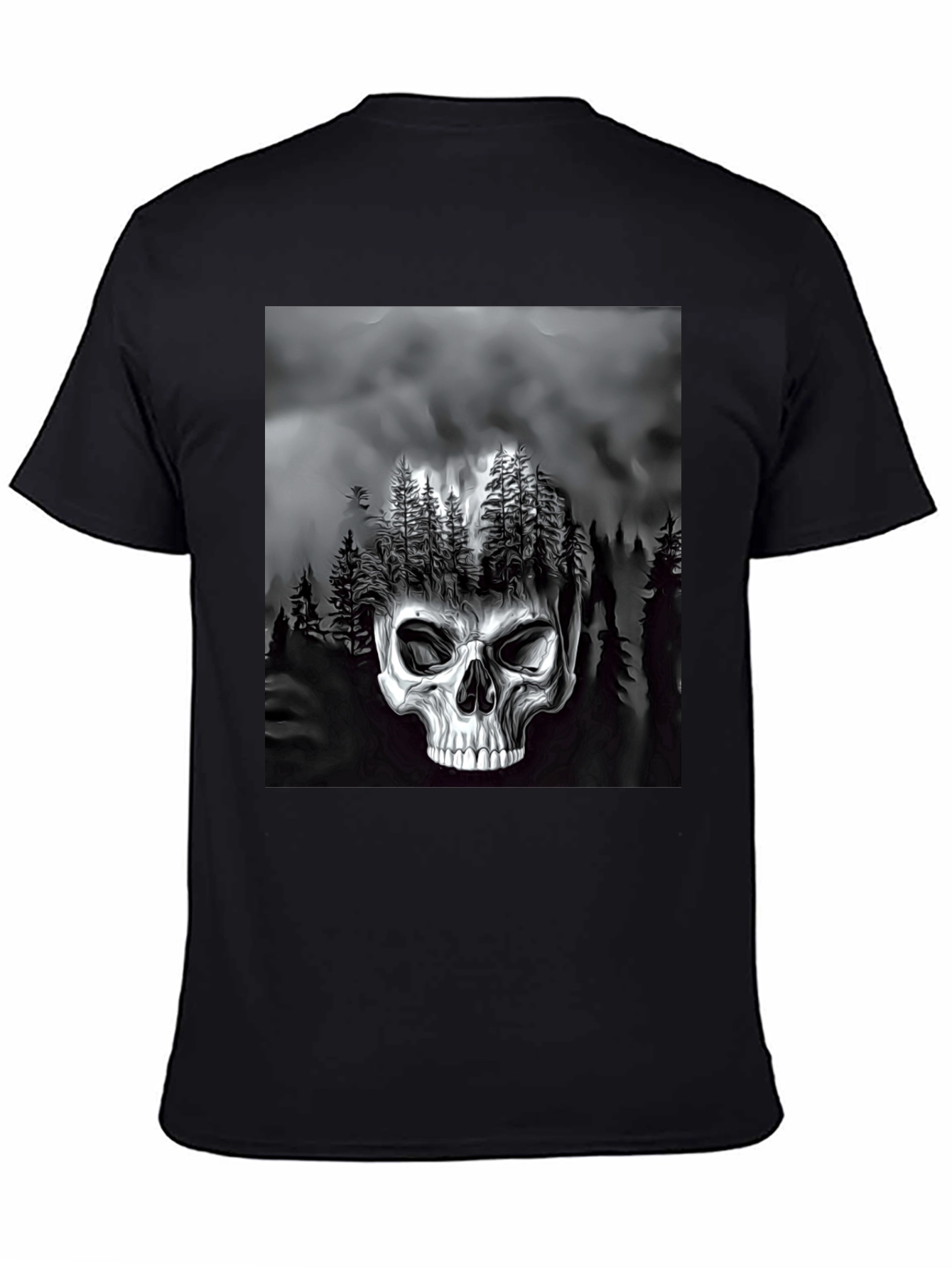 Skull Forest Graphic T-Shirt