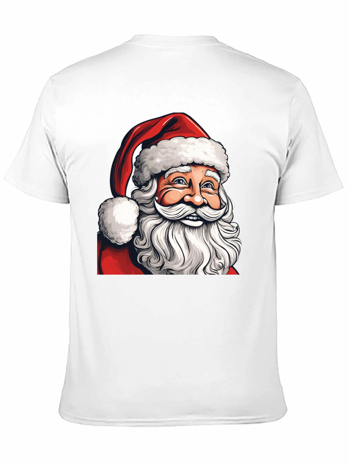 Festive Santa T-Shirt - Holiday Cheer!