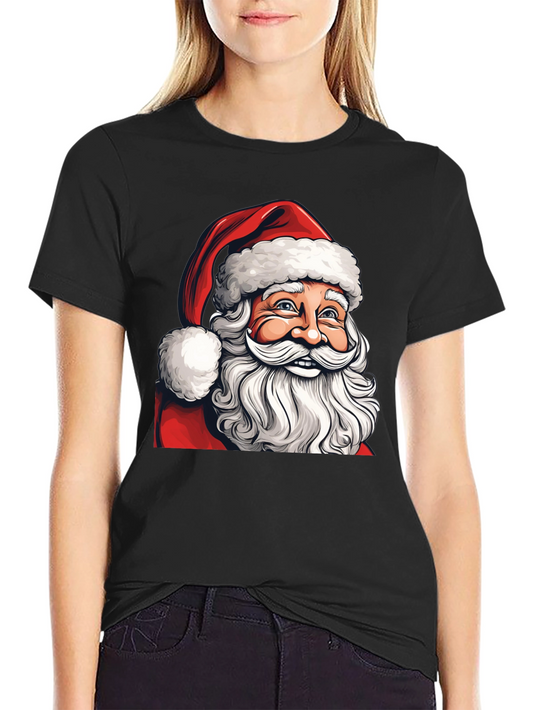Festive Santa T-Shirt - Holiday Cheer!