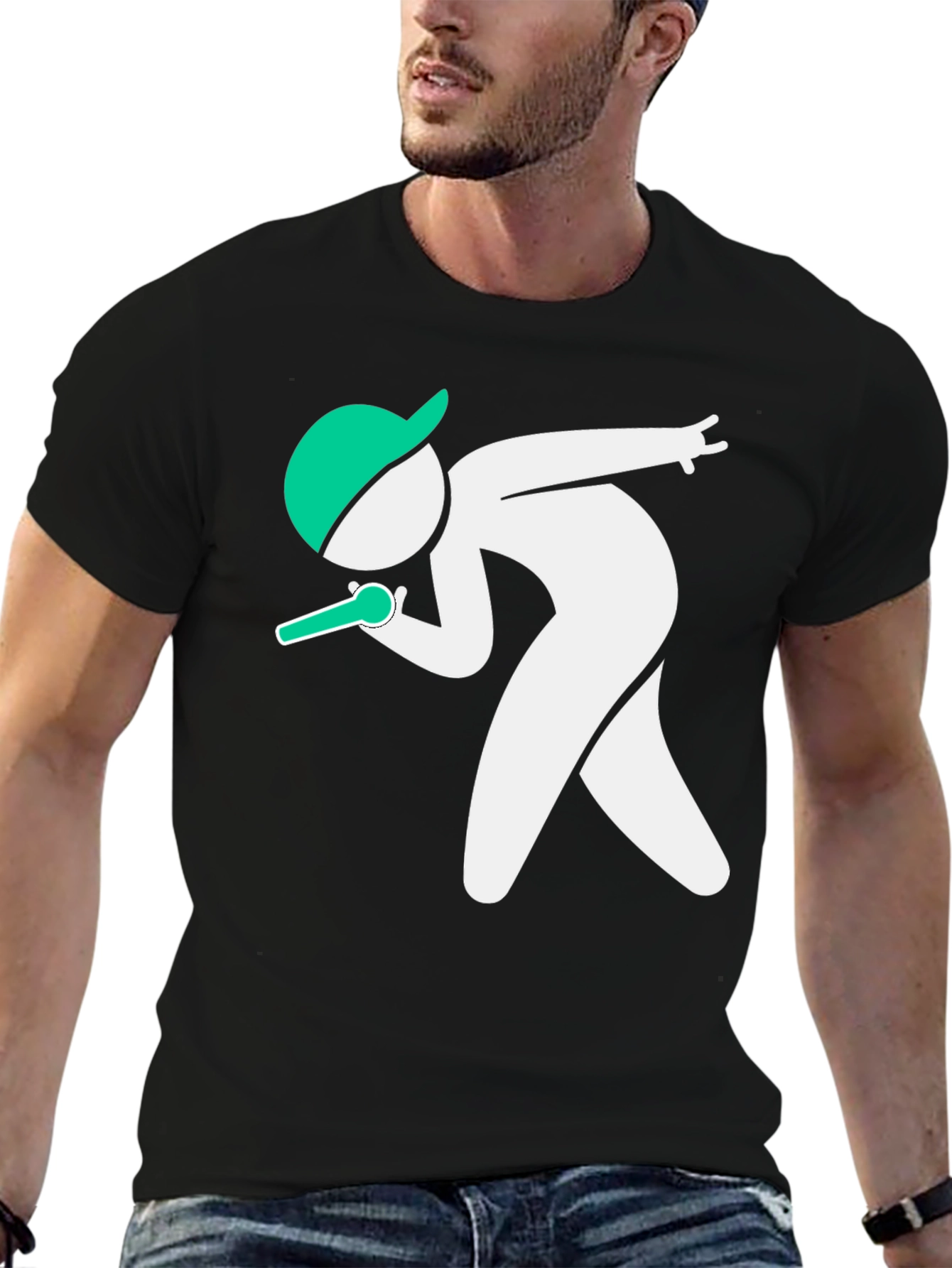 Cool Graphic Tee: Music Lover Shirt