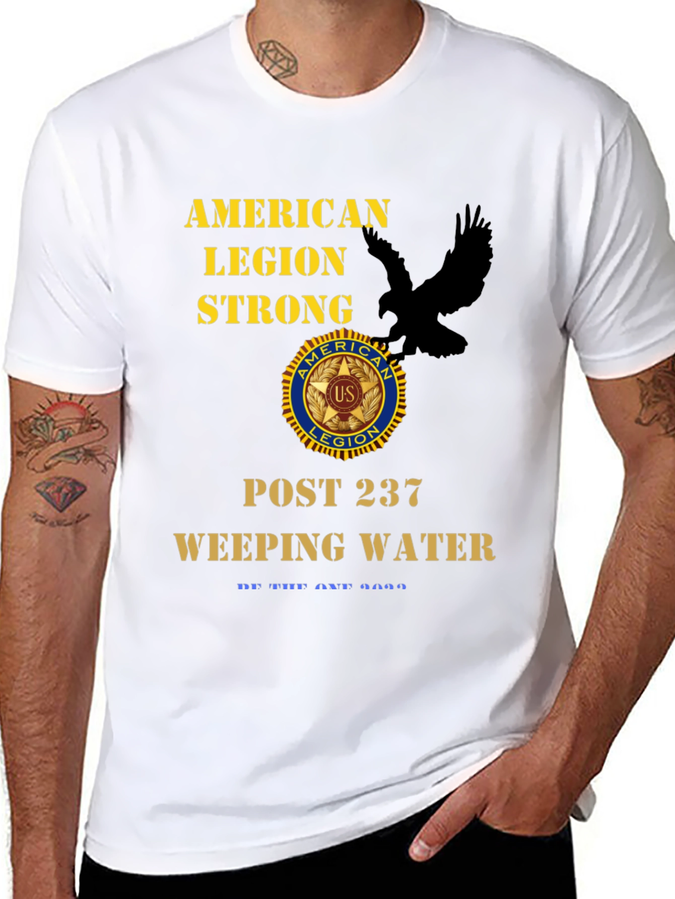 American Legion Strong T-Shirt - Post 237 Weeping Water