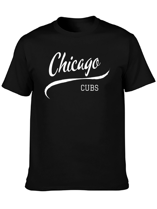 Chicago Cubs Black T-Shirt