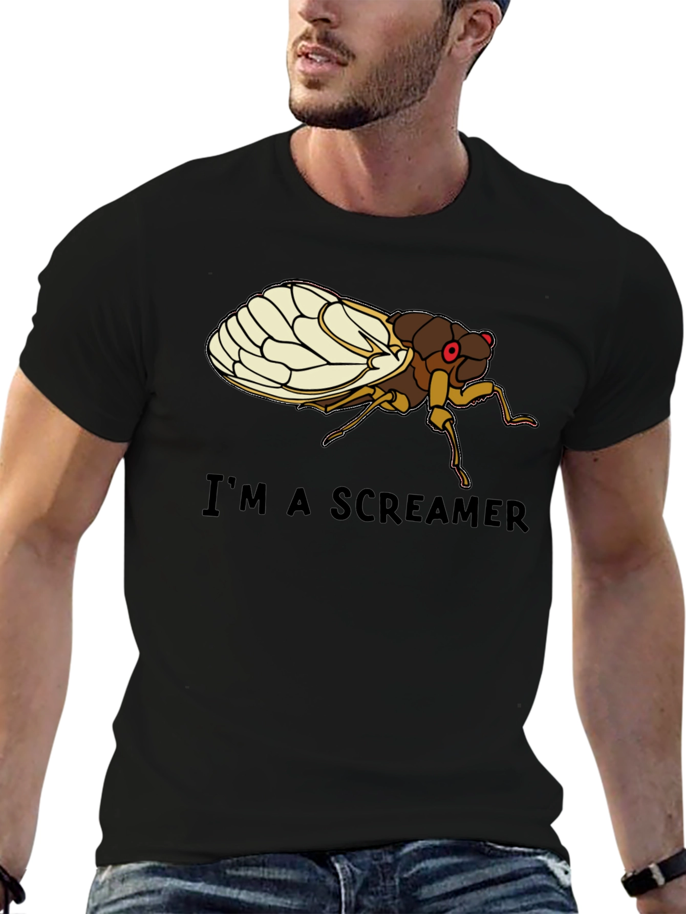 Im a Screamer Cicada T-Shirt
