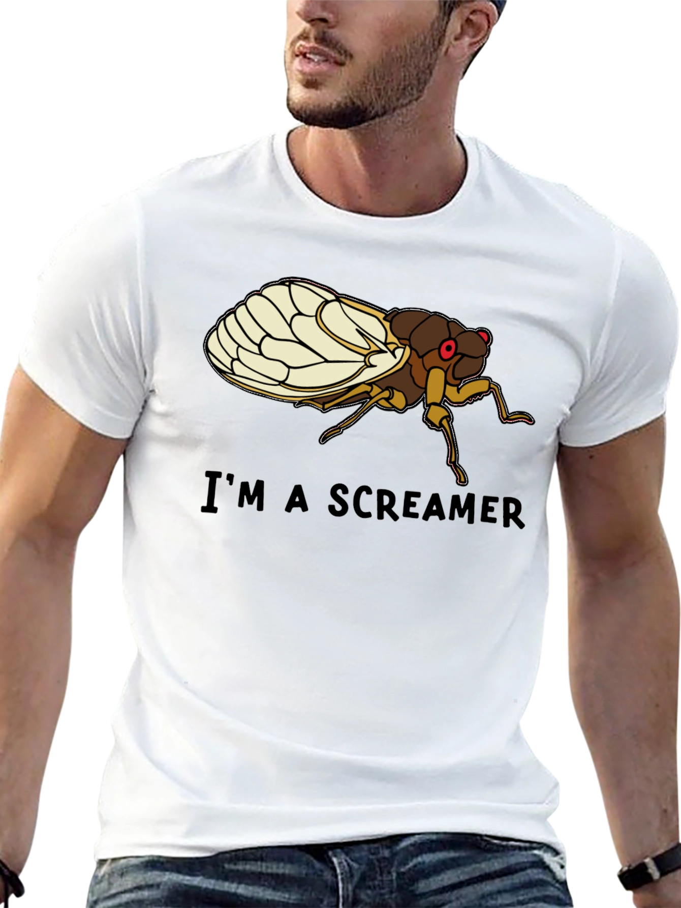 Im a Screamer Cicada T-Shirt