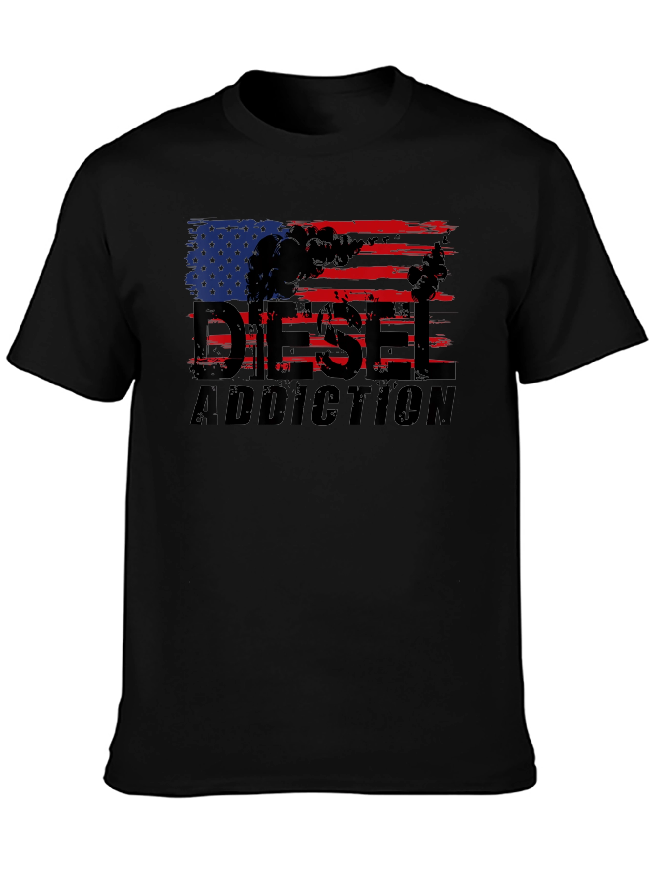 Diesel Addiction USA Flag Graphic T-Shirt
