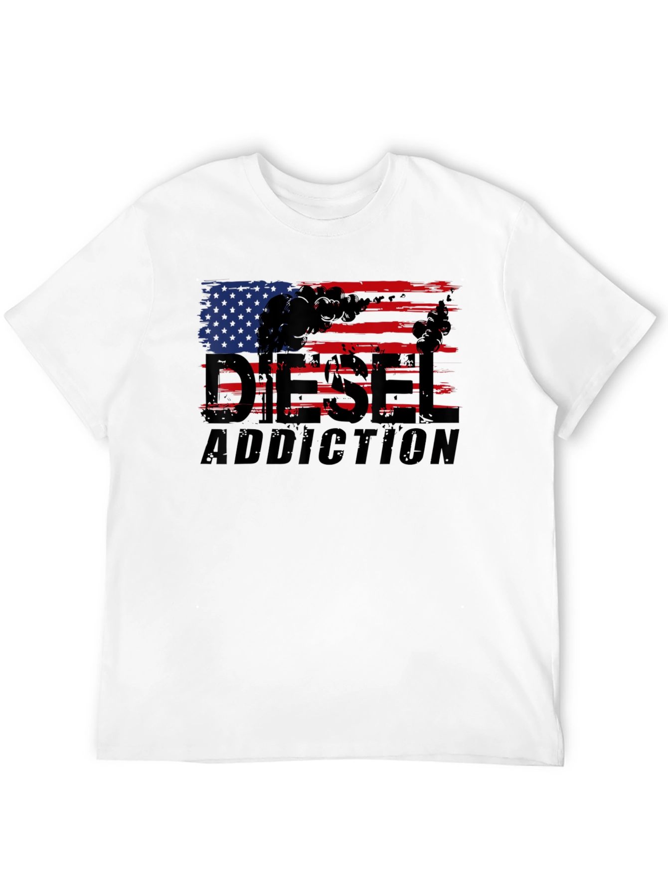 Diesel Addiction USA Flag Graphic T-Shirt