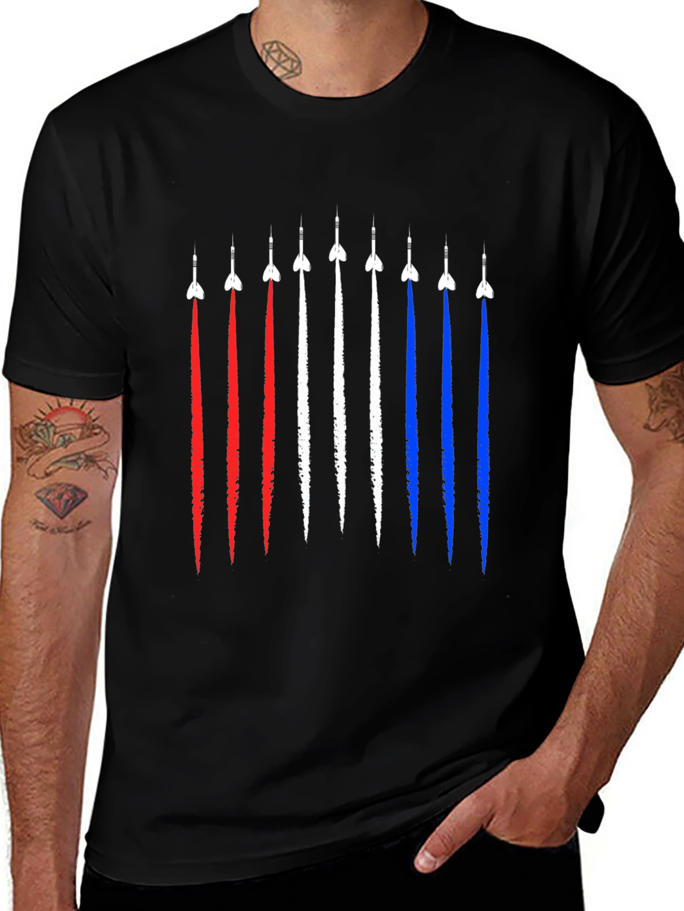 Patriotic Jet Stream T-Shirt
