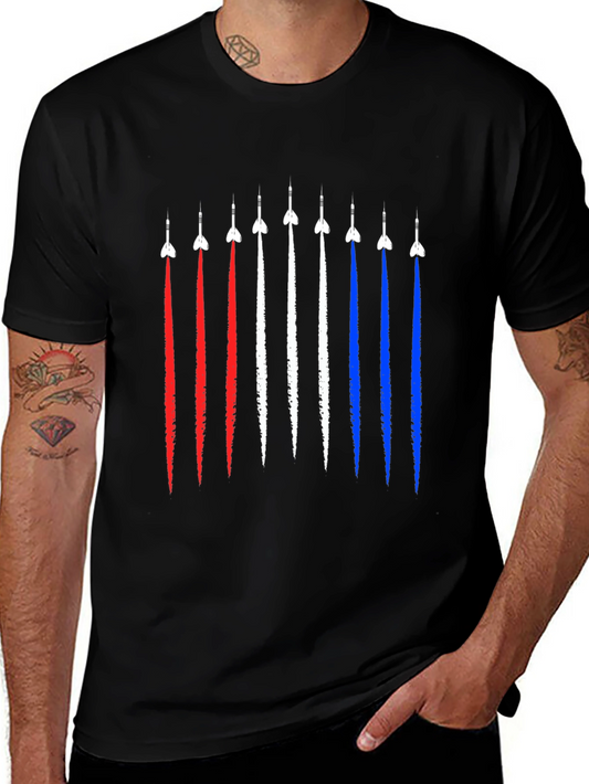 Patriotic Jet Stream T-Shirt