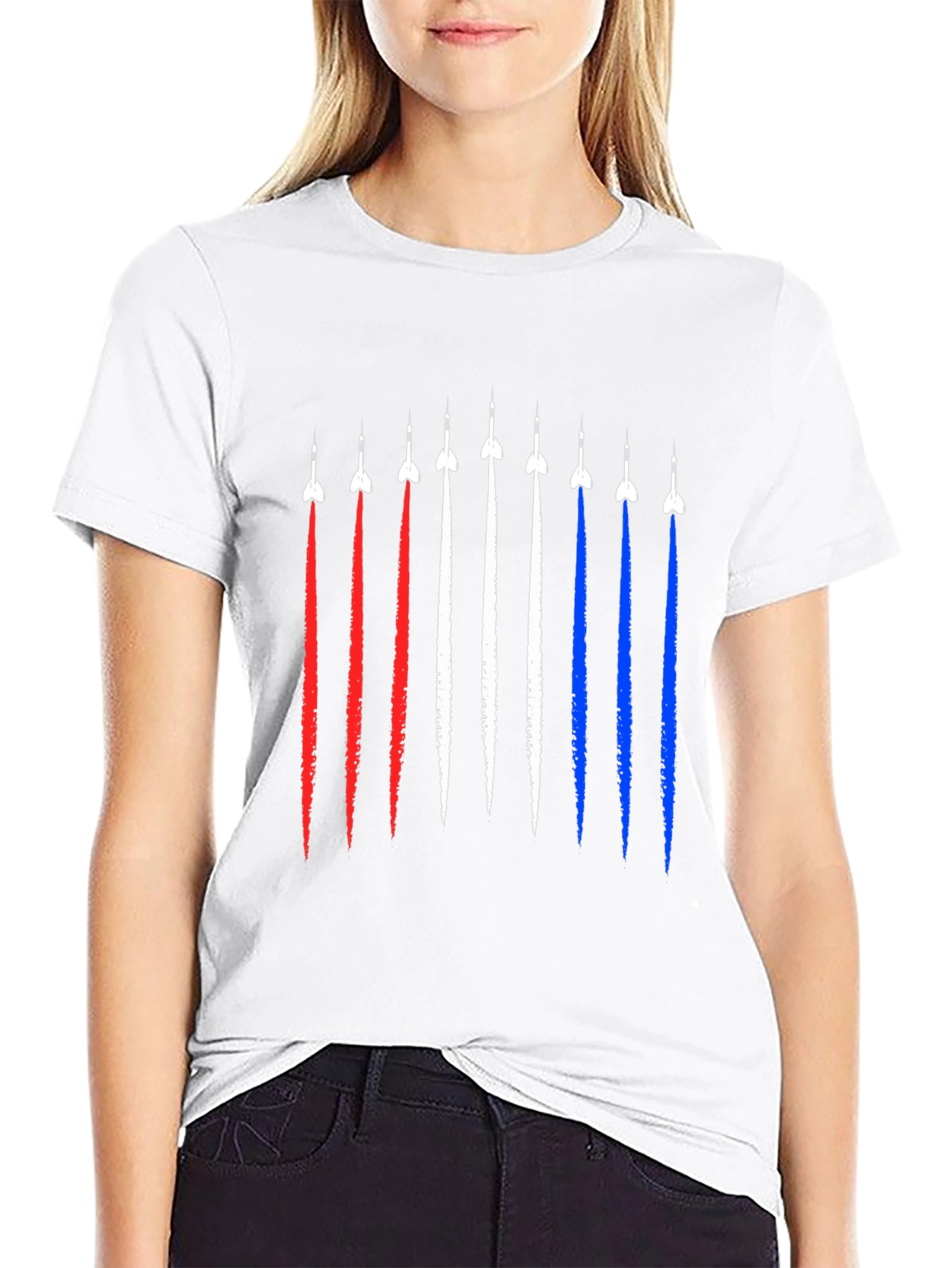 Patriotic Jet Stream T-Shirt