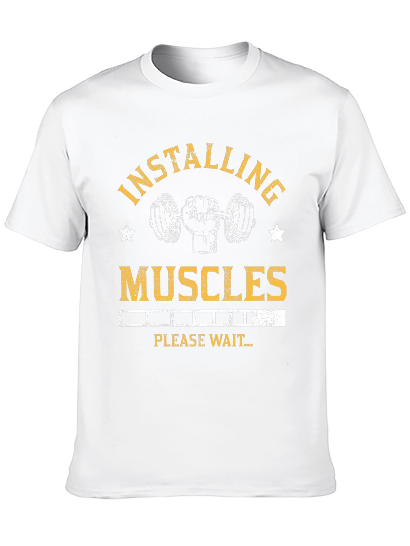 Installing Muscles Graphic T-Shirt - Black