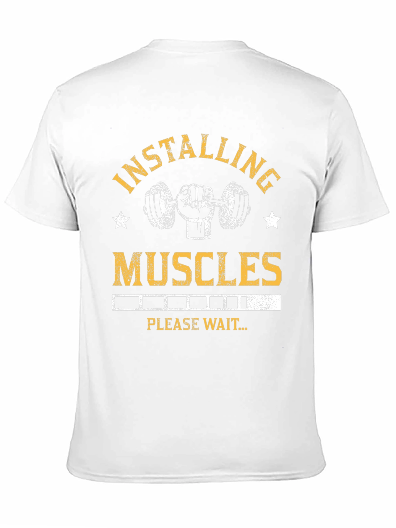 Installing Muscles Graphic T-Shirt - Black