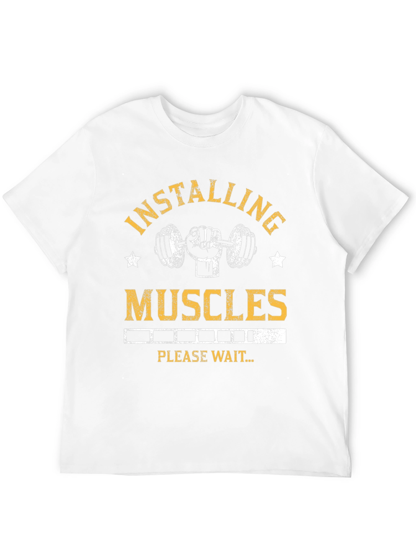 Installing Muscles Graphic T-Shirt - Black