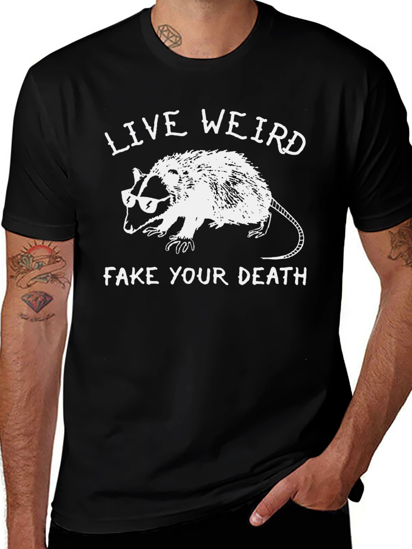 Live Weird Fake Your Death T-Shirt
