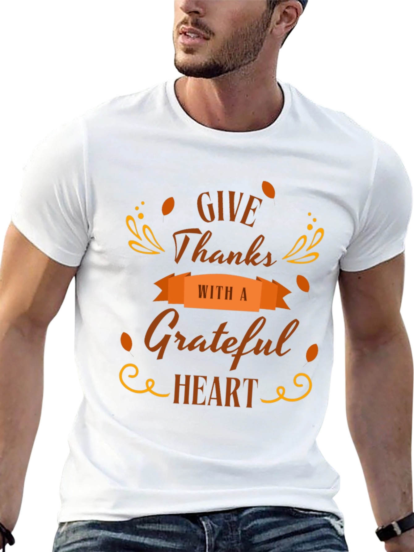 Give Thanks Grateful Heart T-Shirt