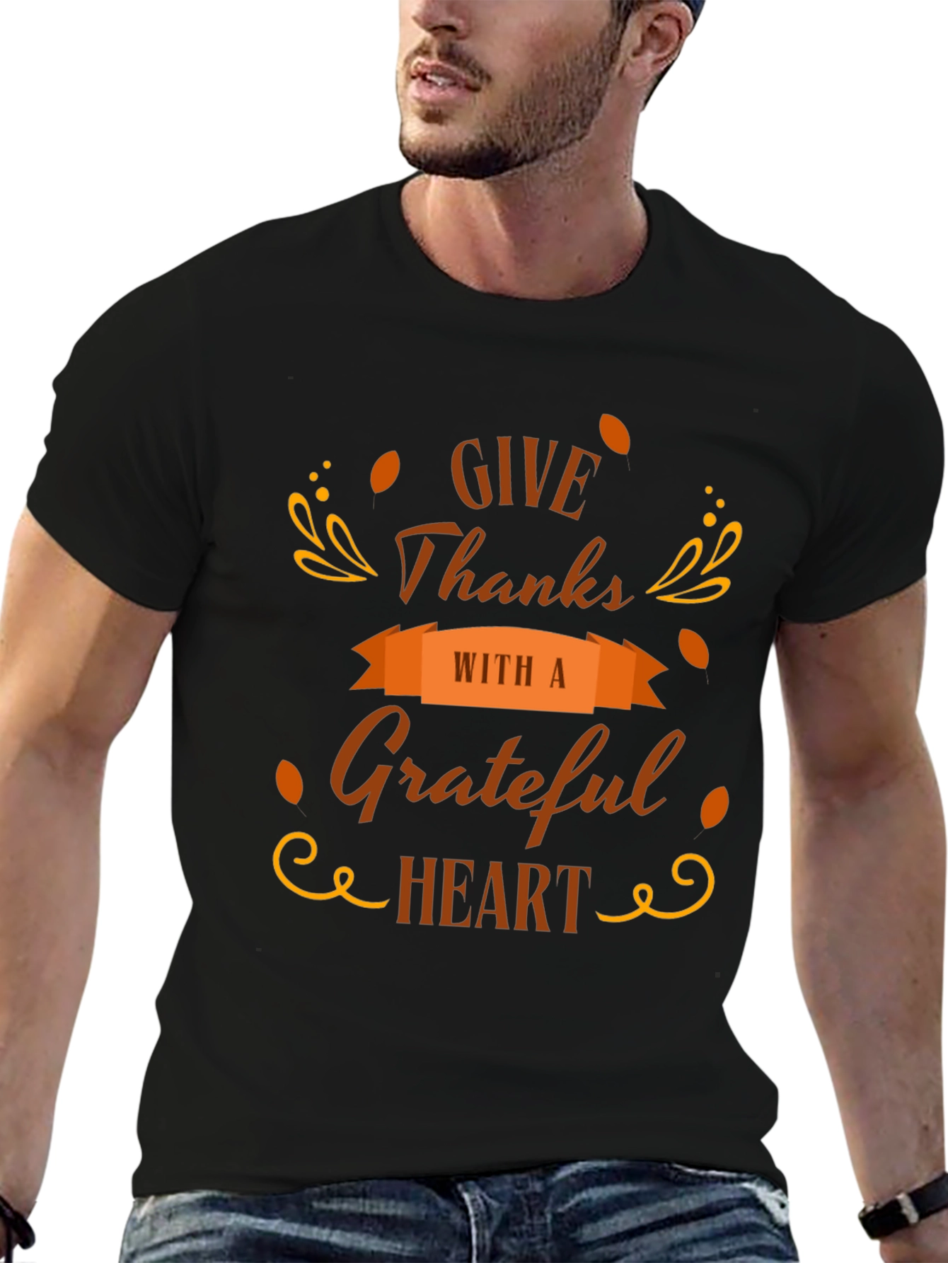 Give Thanks Grateful Heart T-Shirt