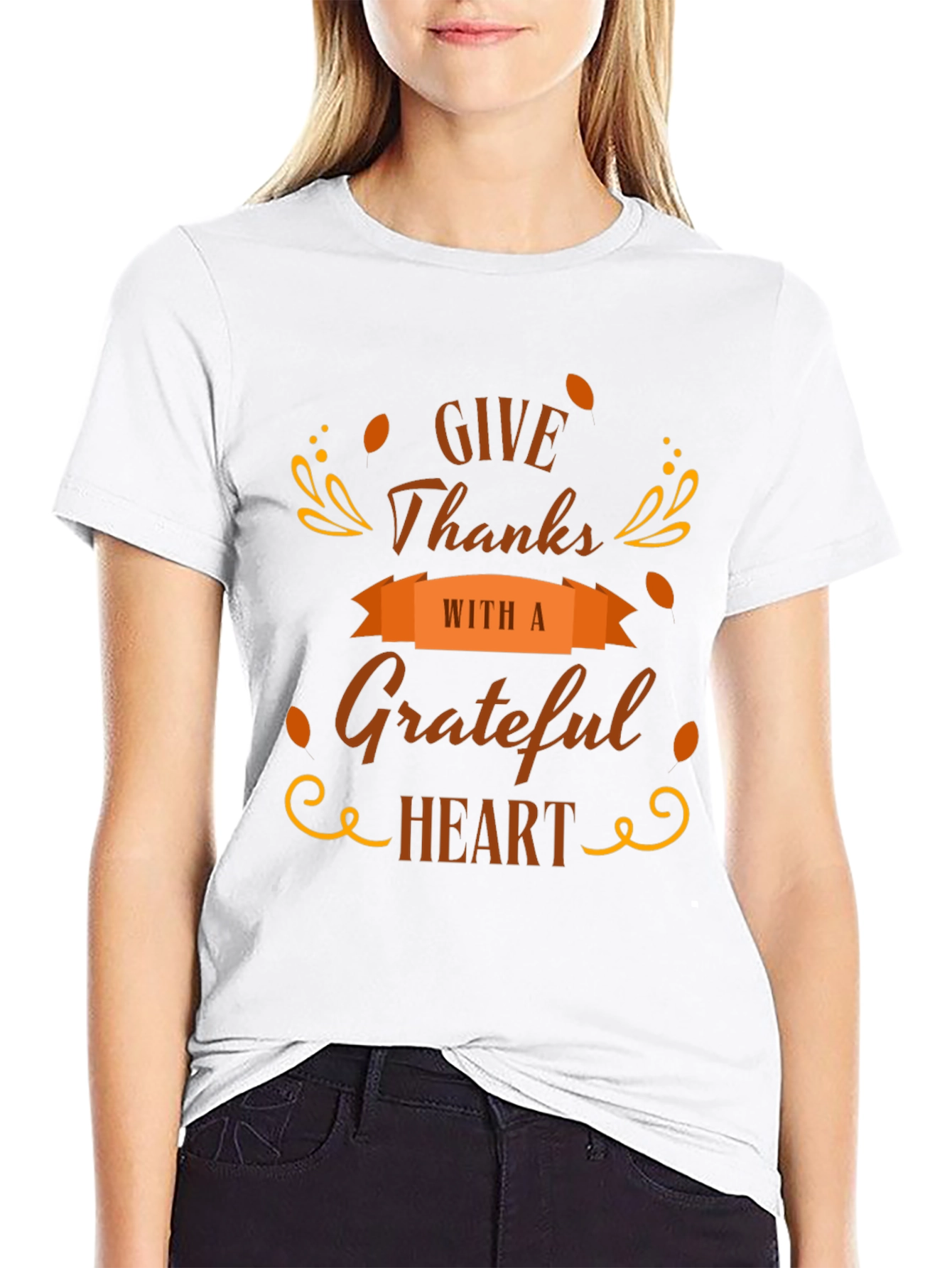 Give Thanks Grateful Heart T-Shirt