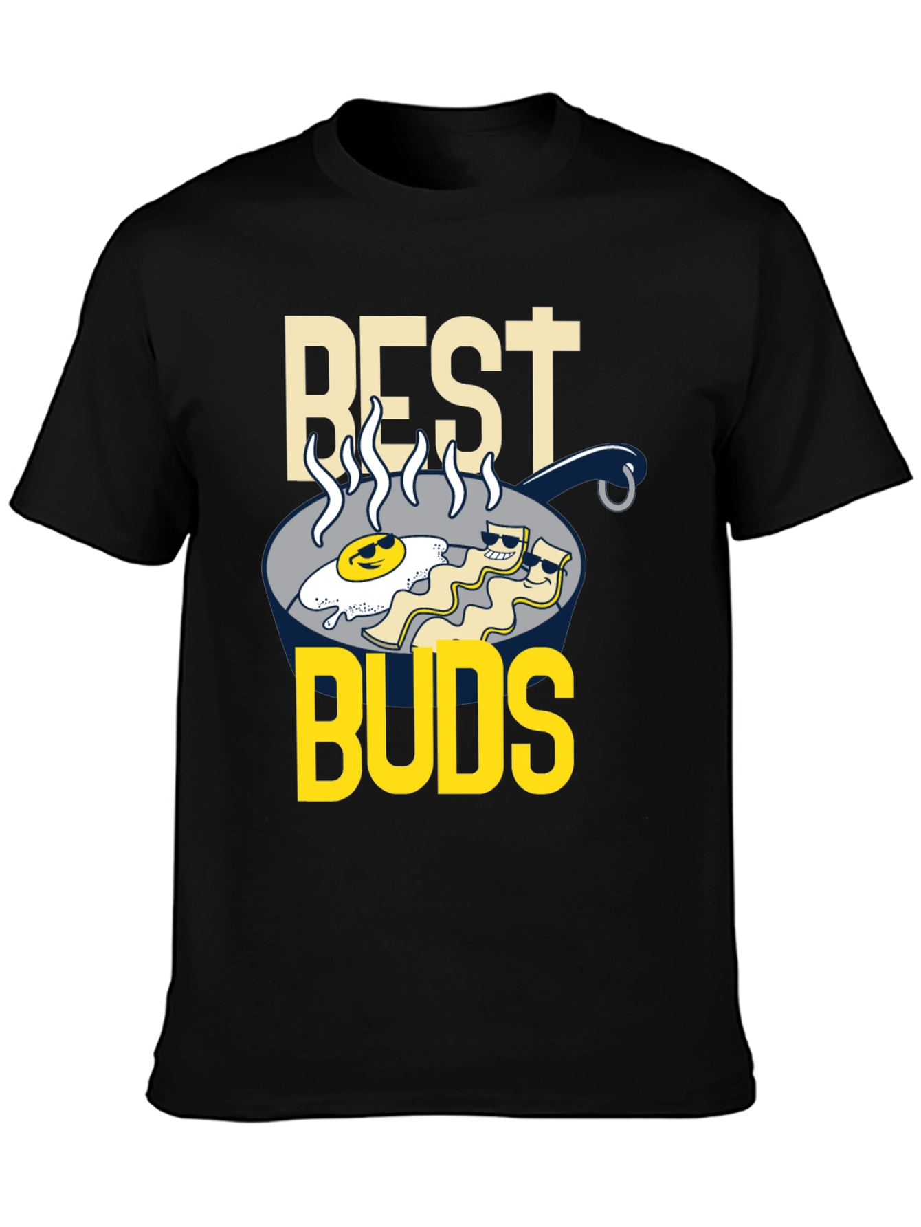 Best Buds Breakfast Graphic T-Shirt