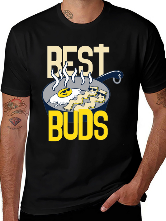 Best Buds Breakfast Graphic T-Shirt