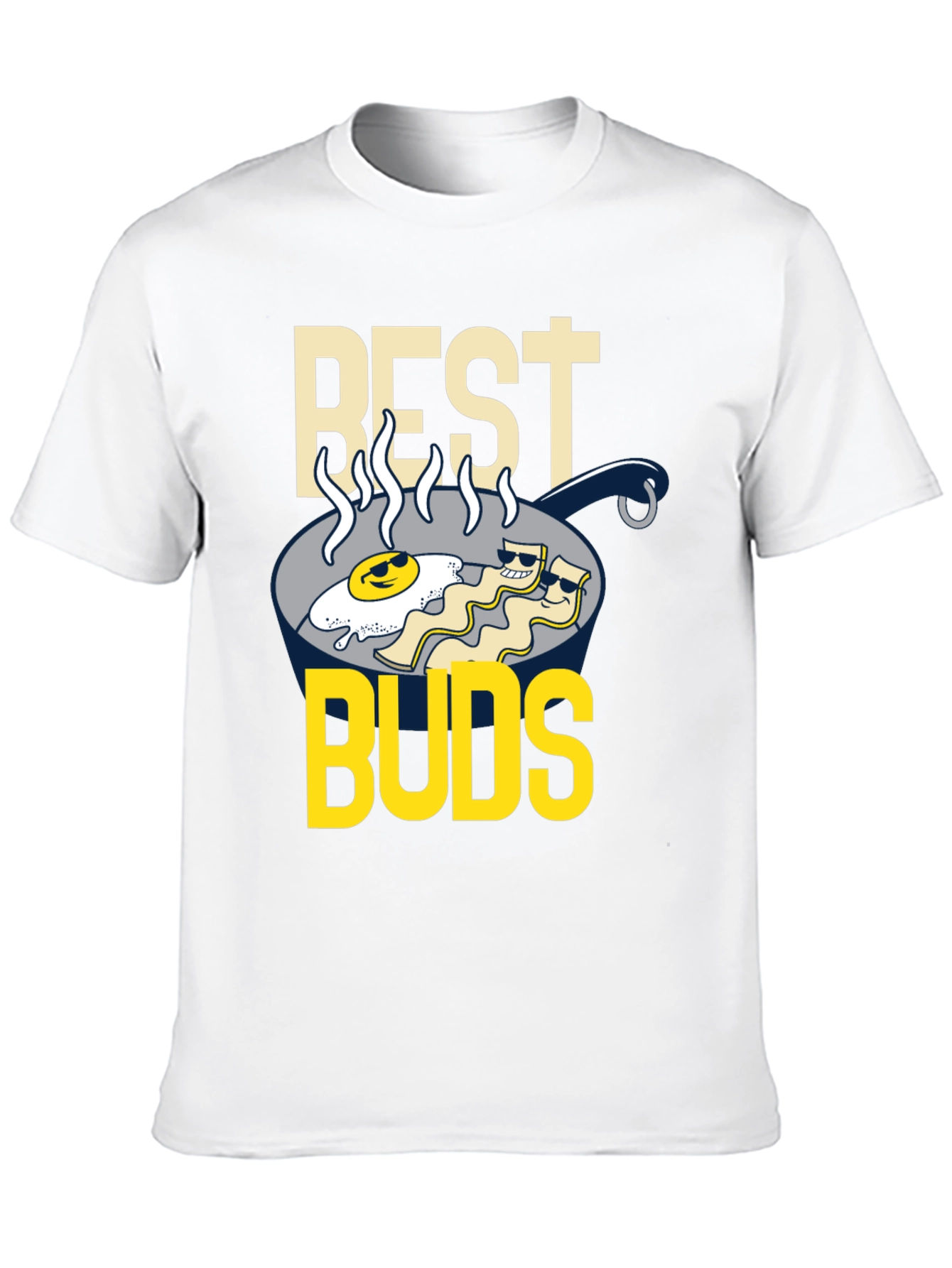 Best Buds Breakfast Graphic T-Shirt