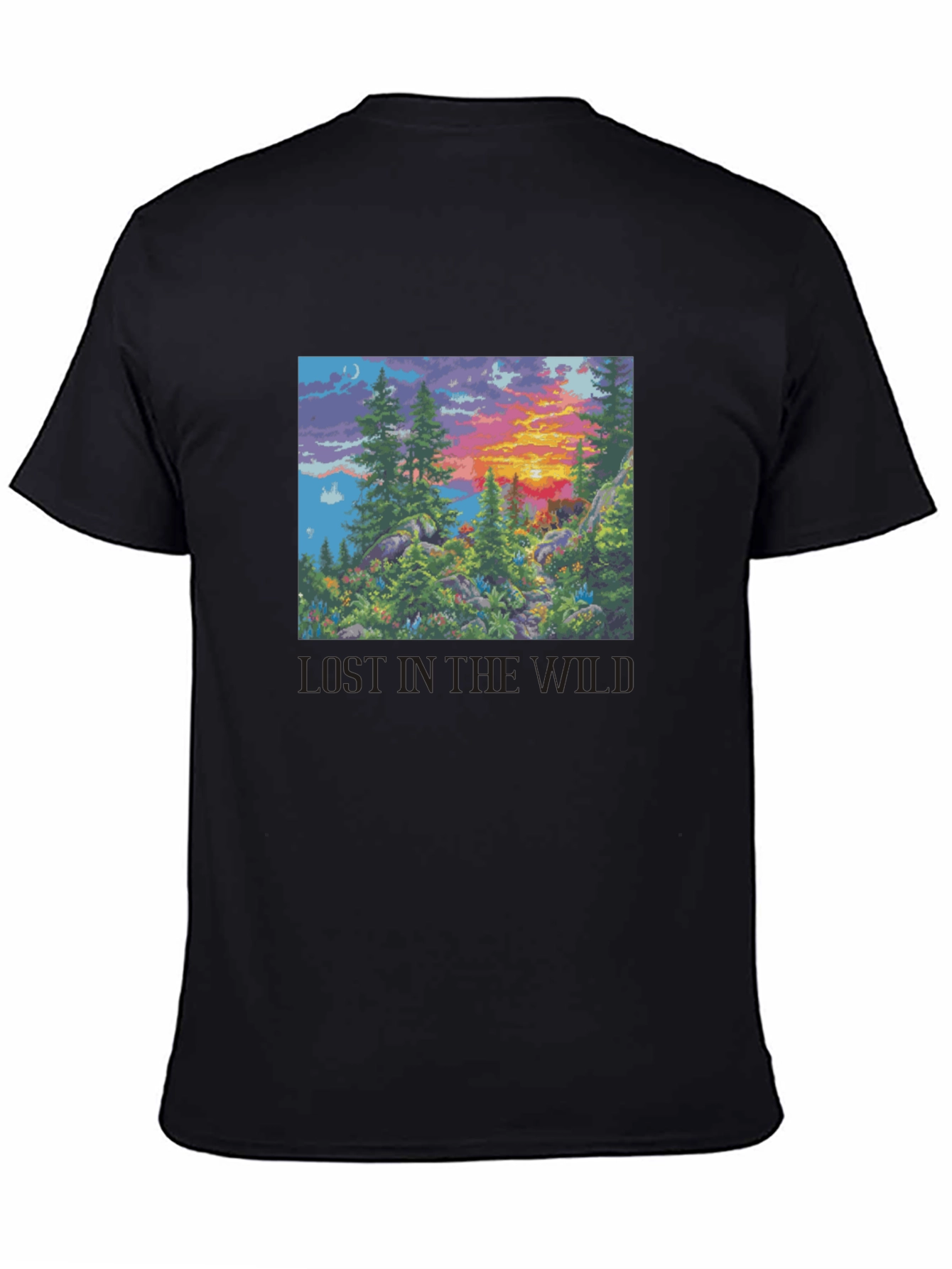 Lost in the Wild T-Shirt - Nature Landscape Tee