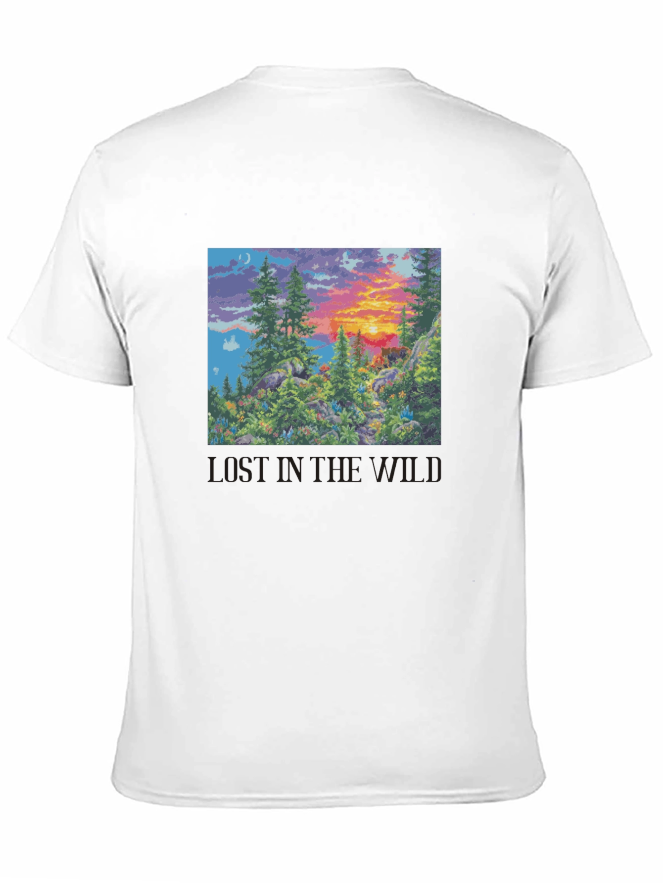 Lost in the Wild T-Shirt - Nature Landscape Tee