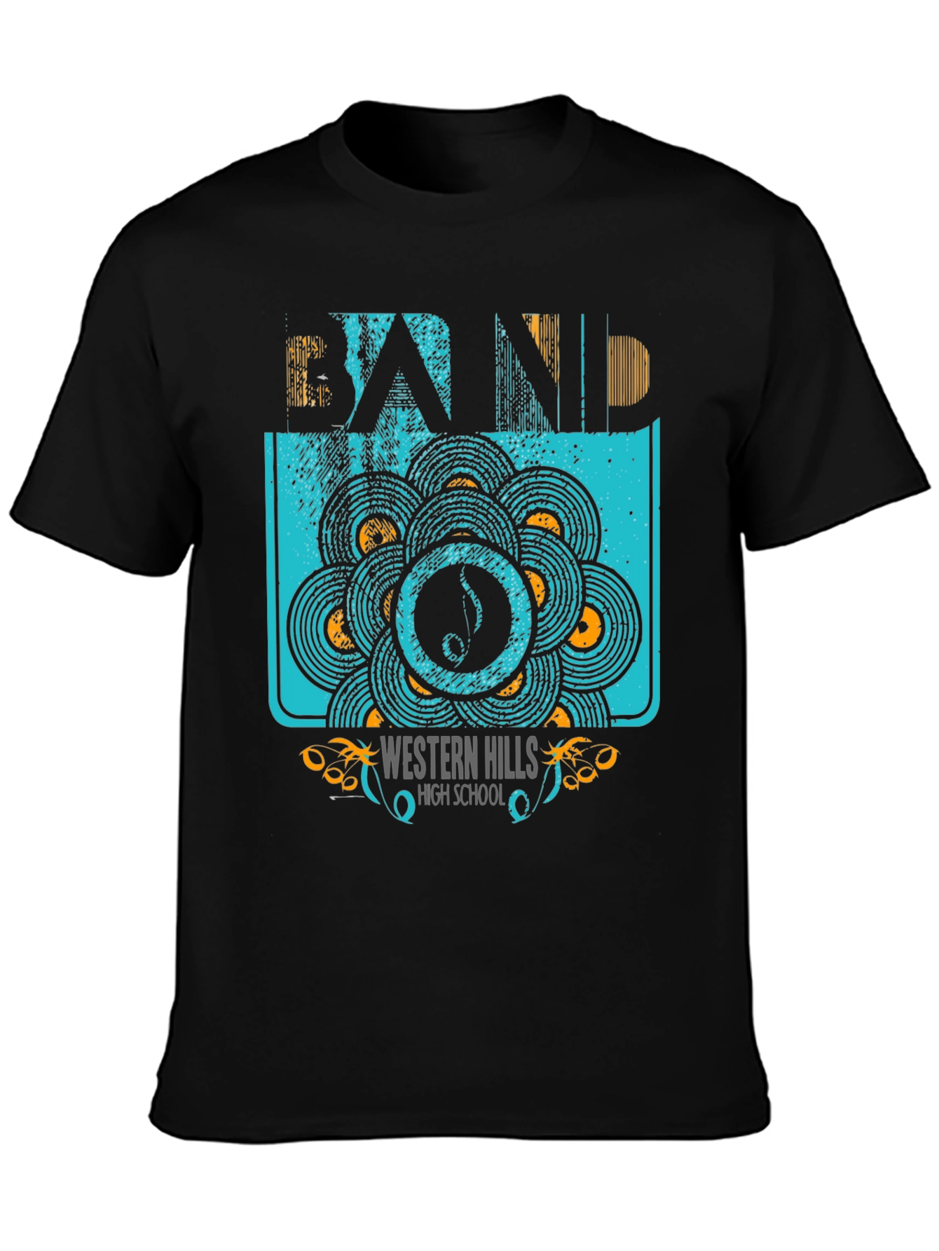 Western Hills High School Band Graphic Tee