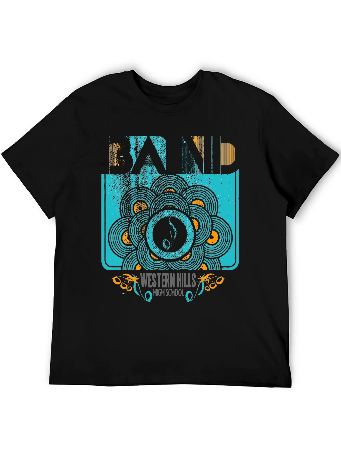 Western Hills High School Band Graphic Tee