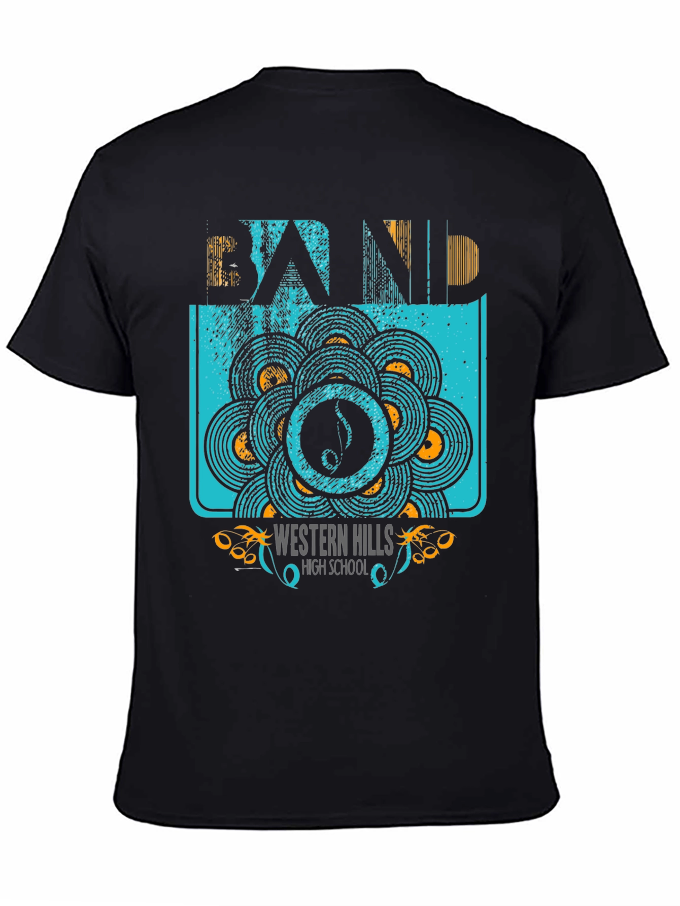 Western Hills High School Band Graphic Tee