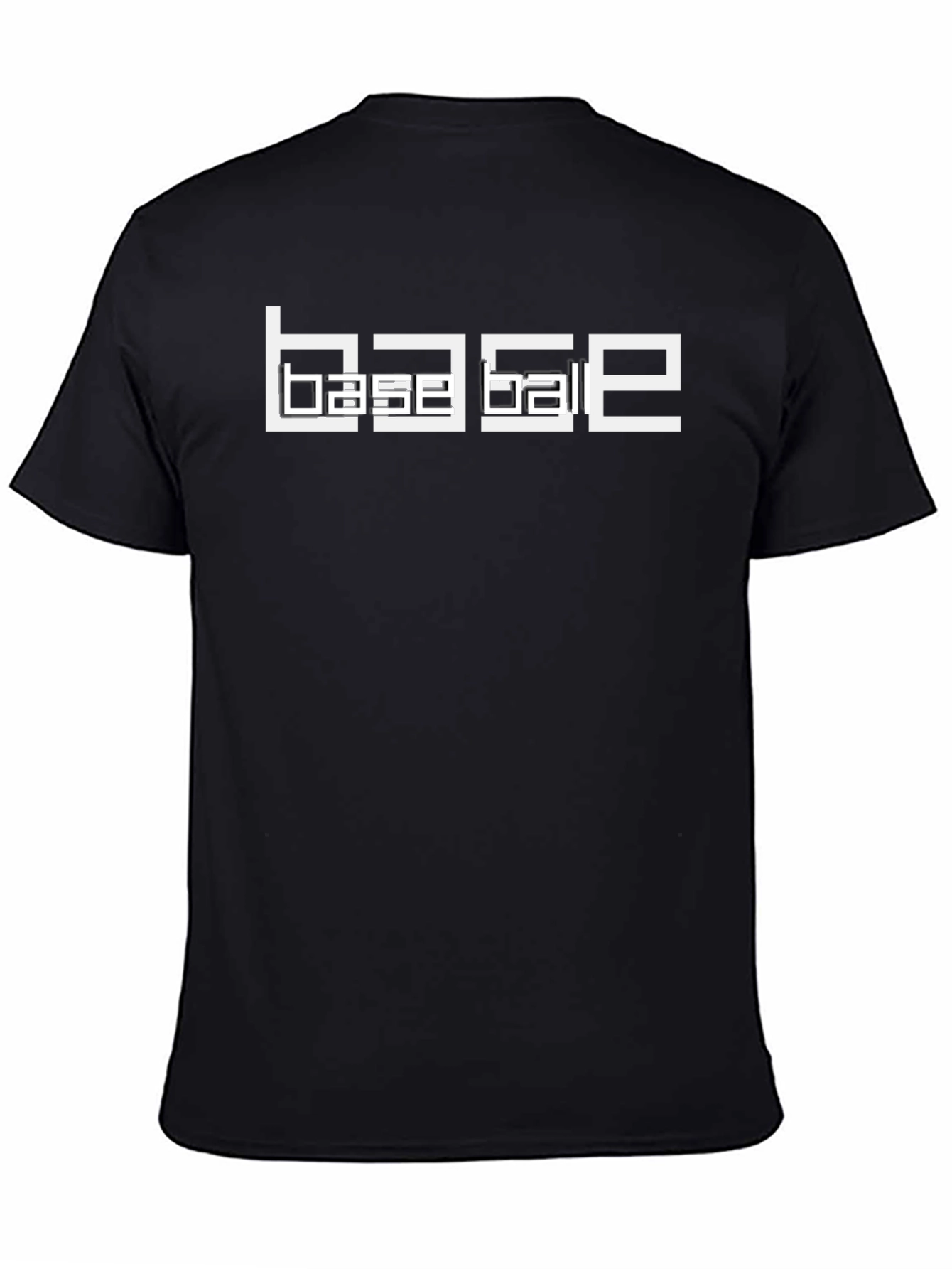 BASE Jump Graphic Tee - Black Cotton T-Shirt