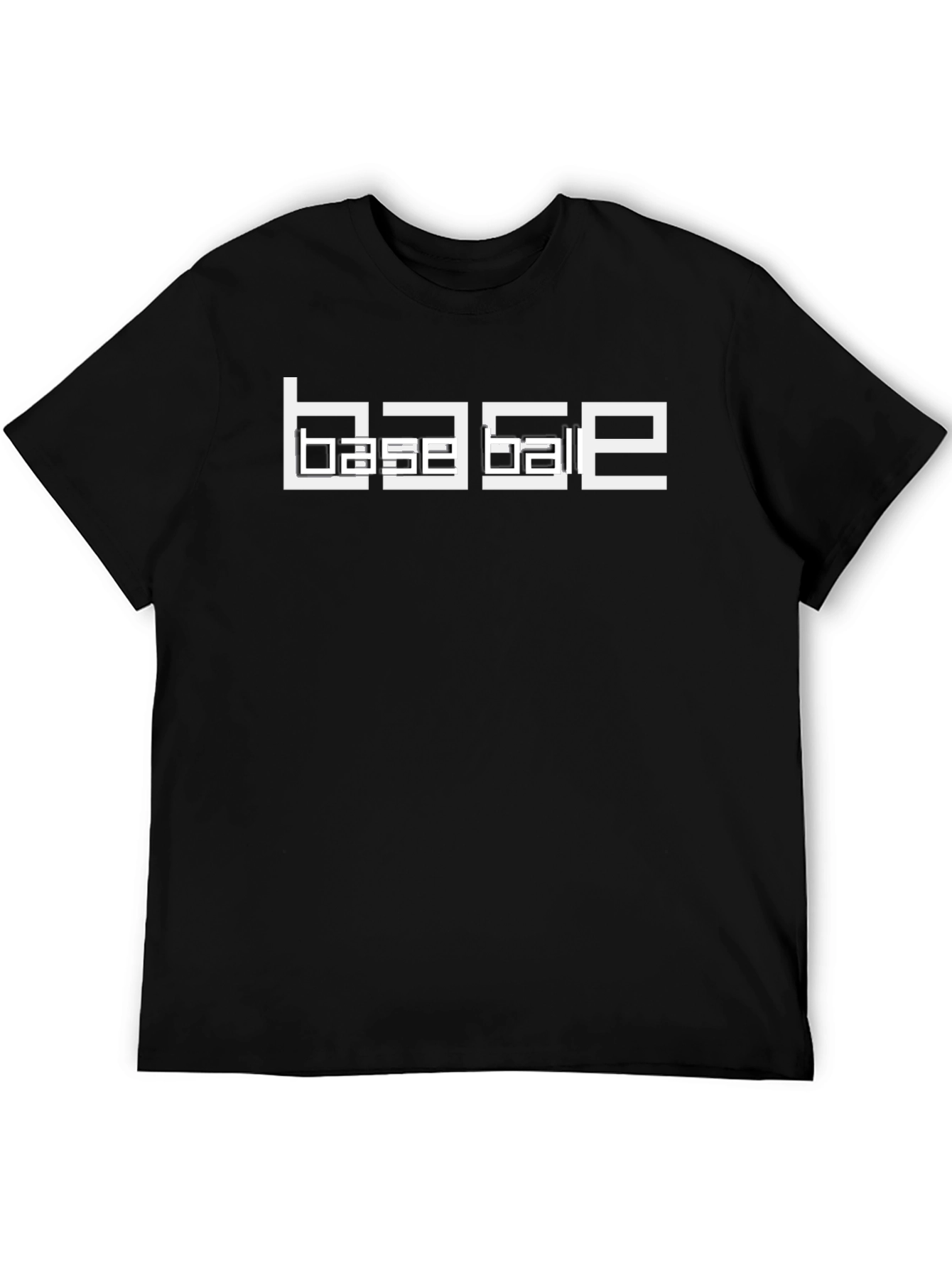 BASE Jump Graphic Tee - Black Cotton T-Shirt